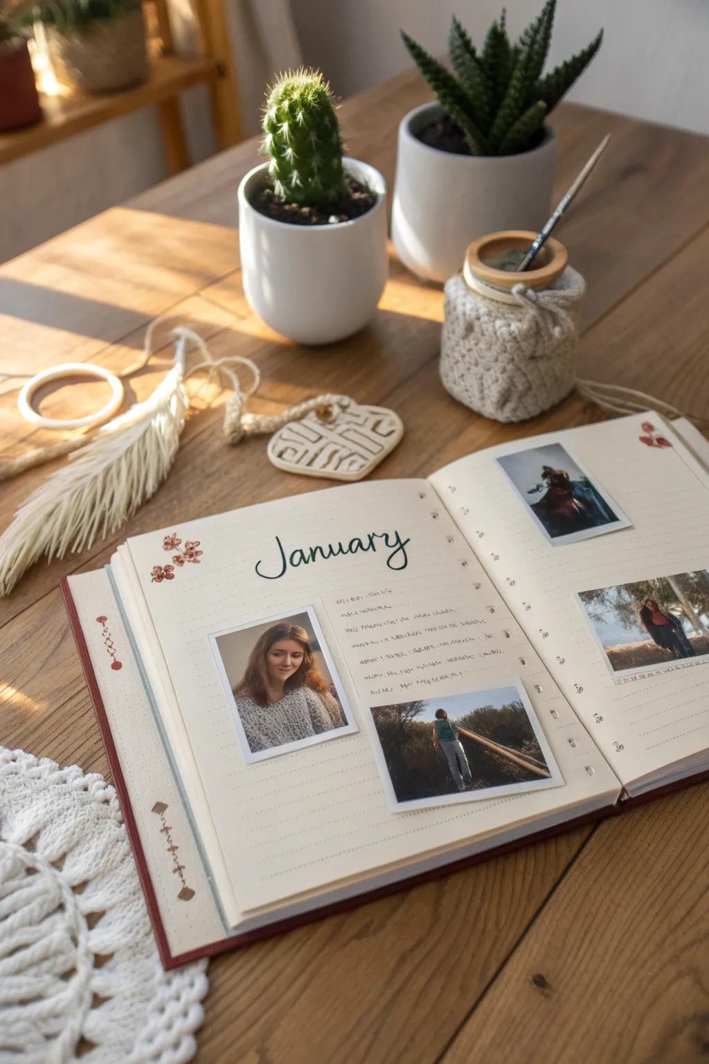 Capture your year, one beautiful moment at a time. 🌿📷 #MonthlyMoments