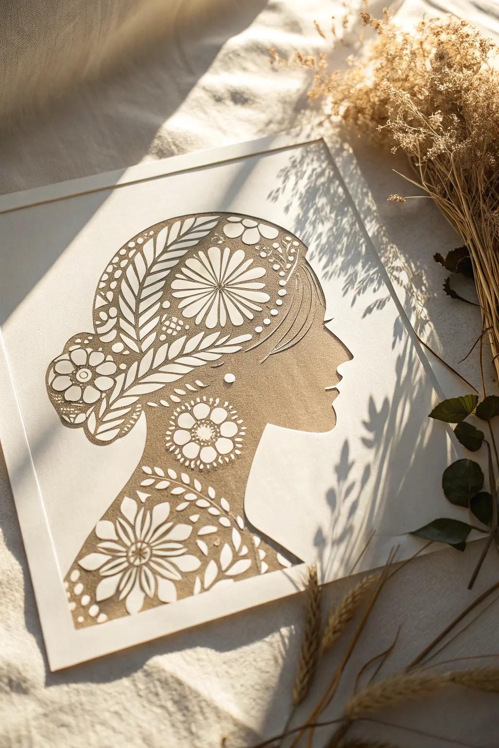 Capture memories with the elegance of paper cutting silhouettes—personalized art that speaks to the heart.