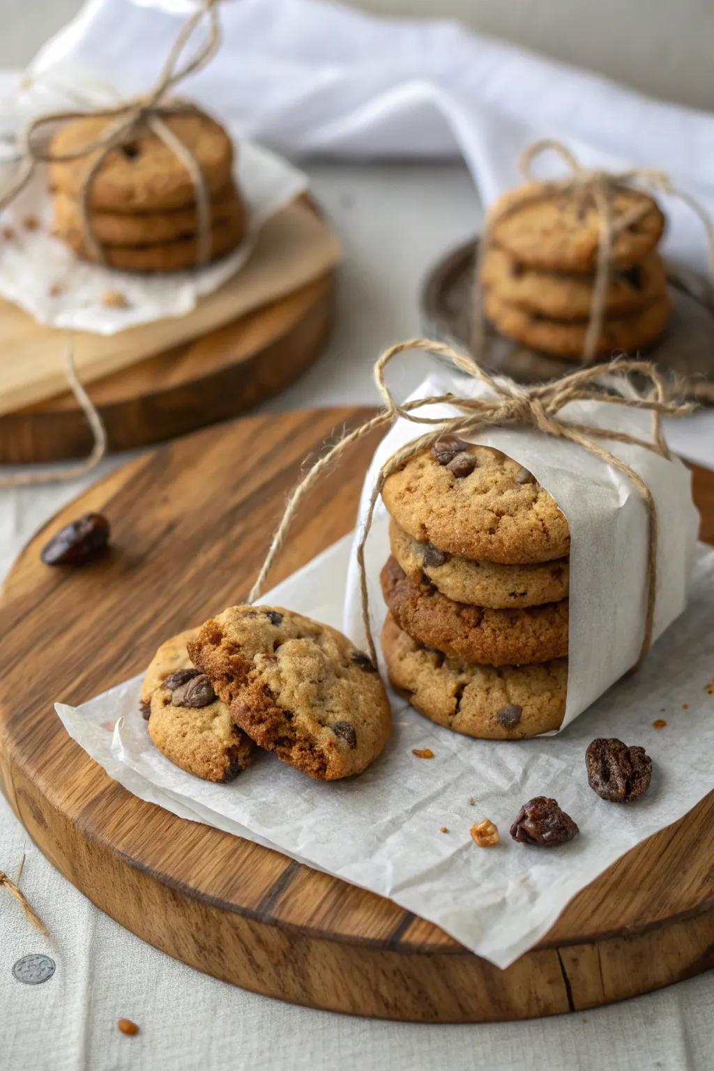 Delicious home-baked goods, a warm and inviting favor for baptisms.