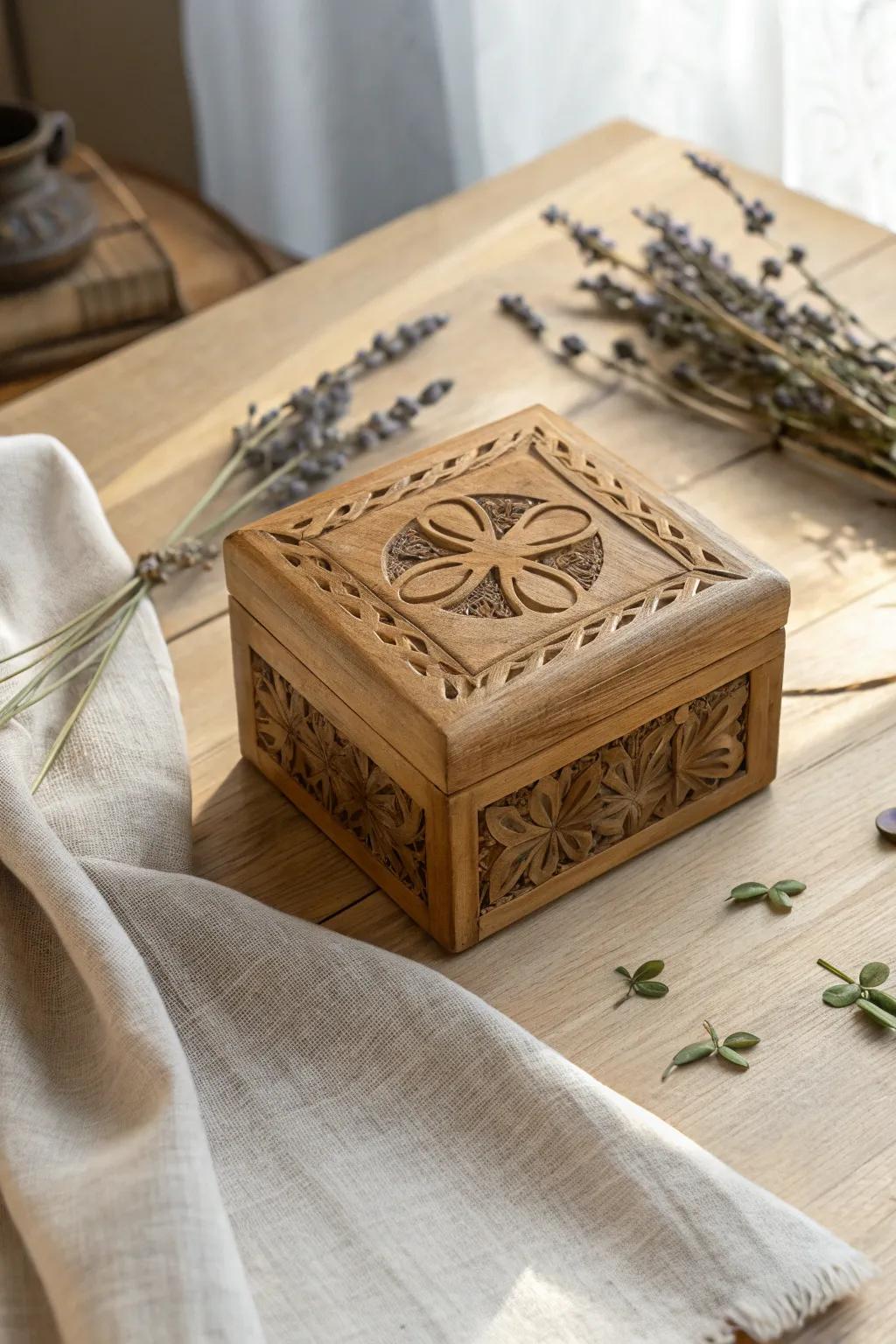 Create cherished traditions with a beautifully crafted prayer box for family gatherings.