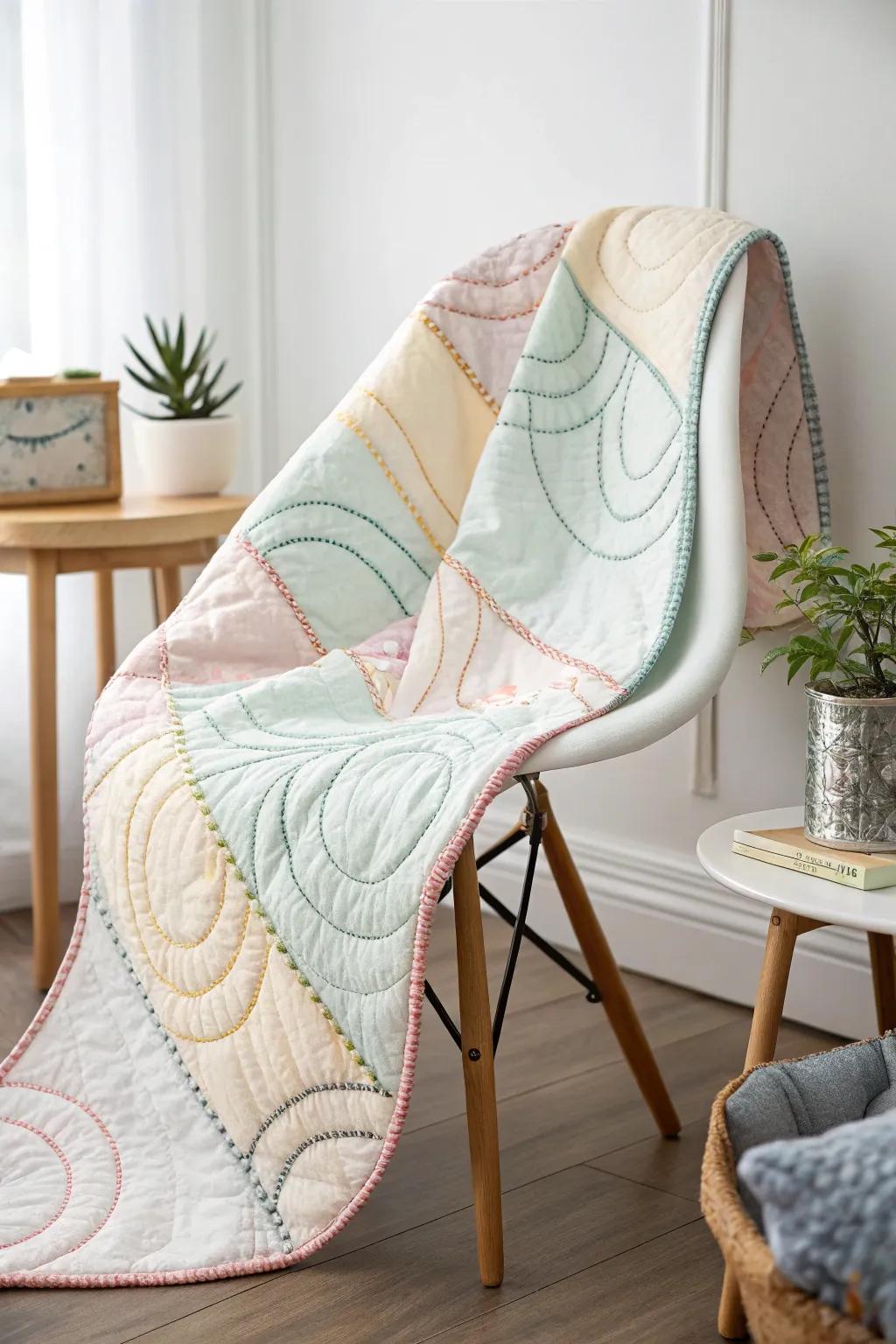 Every stitch tells a story—capture your journey with a storytelling quilt.