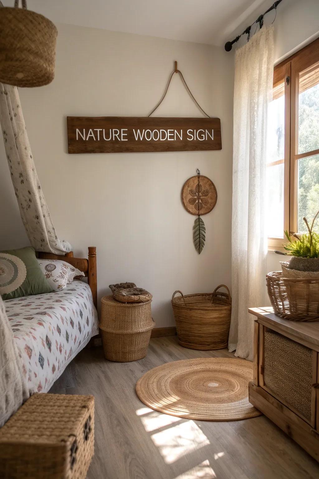 Connect with nature through your bedroom decor.