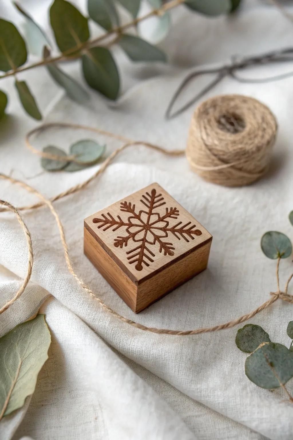 Embrace the holiday spirit with handcrafted elegance. 🎨❄️ #ScandinavianSimplicity #BohoCharm