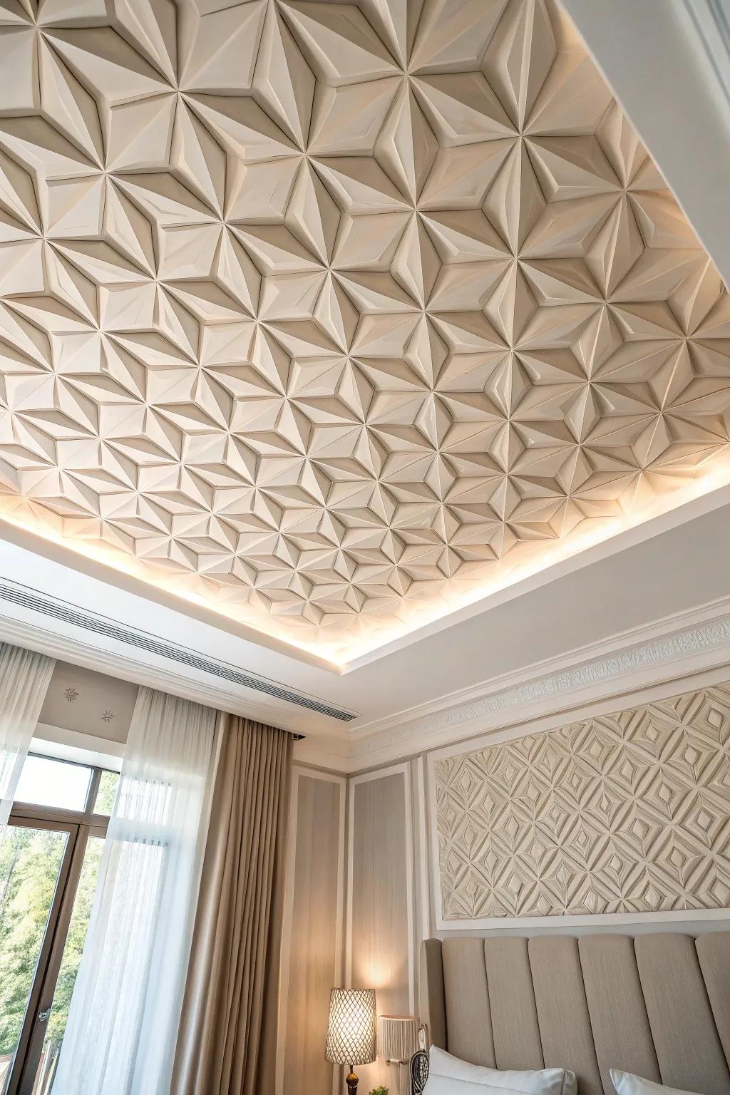 Transform your space with stunning 3D tessellations—where craftsmanship meets modern sanctuary vibes.