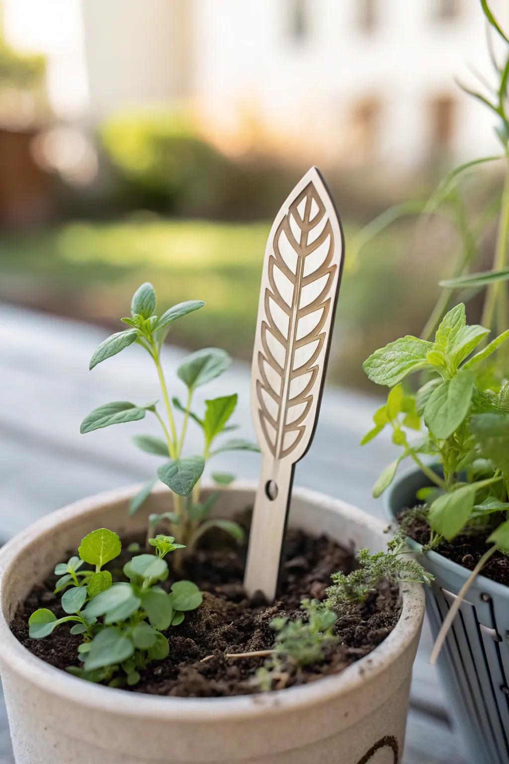 Elevate your garden with handcrafted elegance: Create your own 3D pen plant markers.