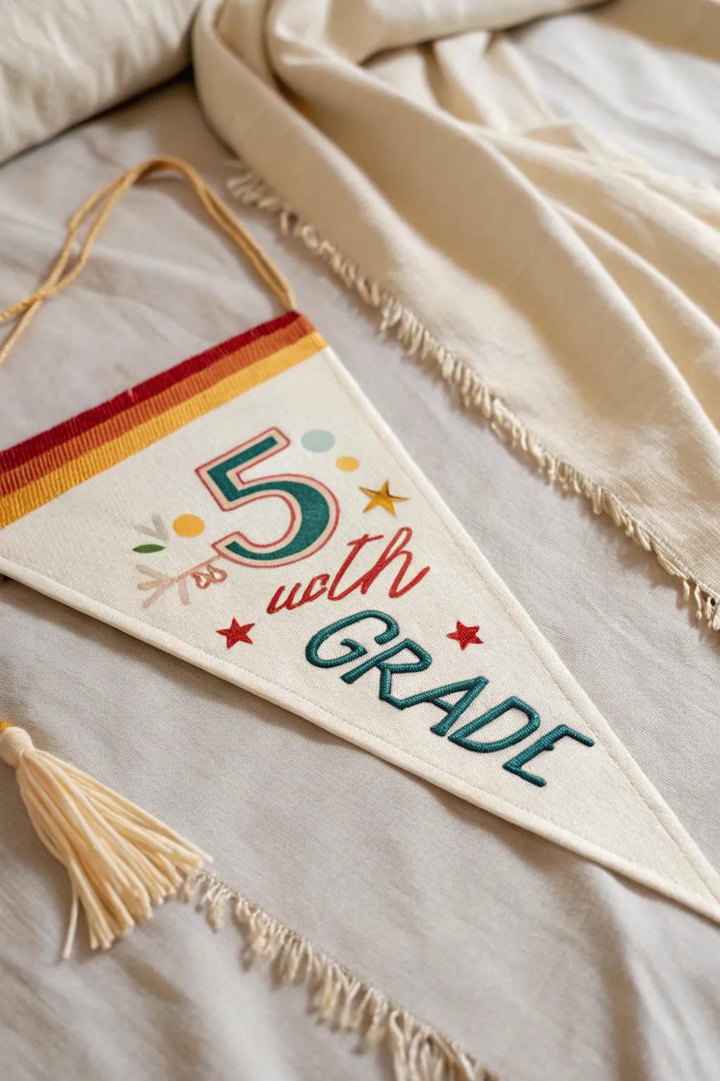 Celebrate school spirit with vibrant simplicity and a touch of boho charm!