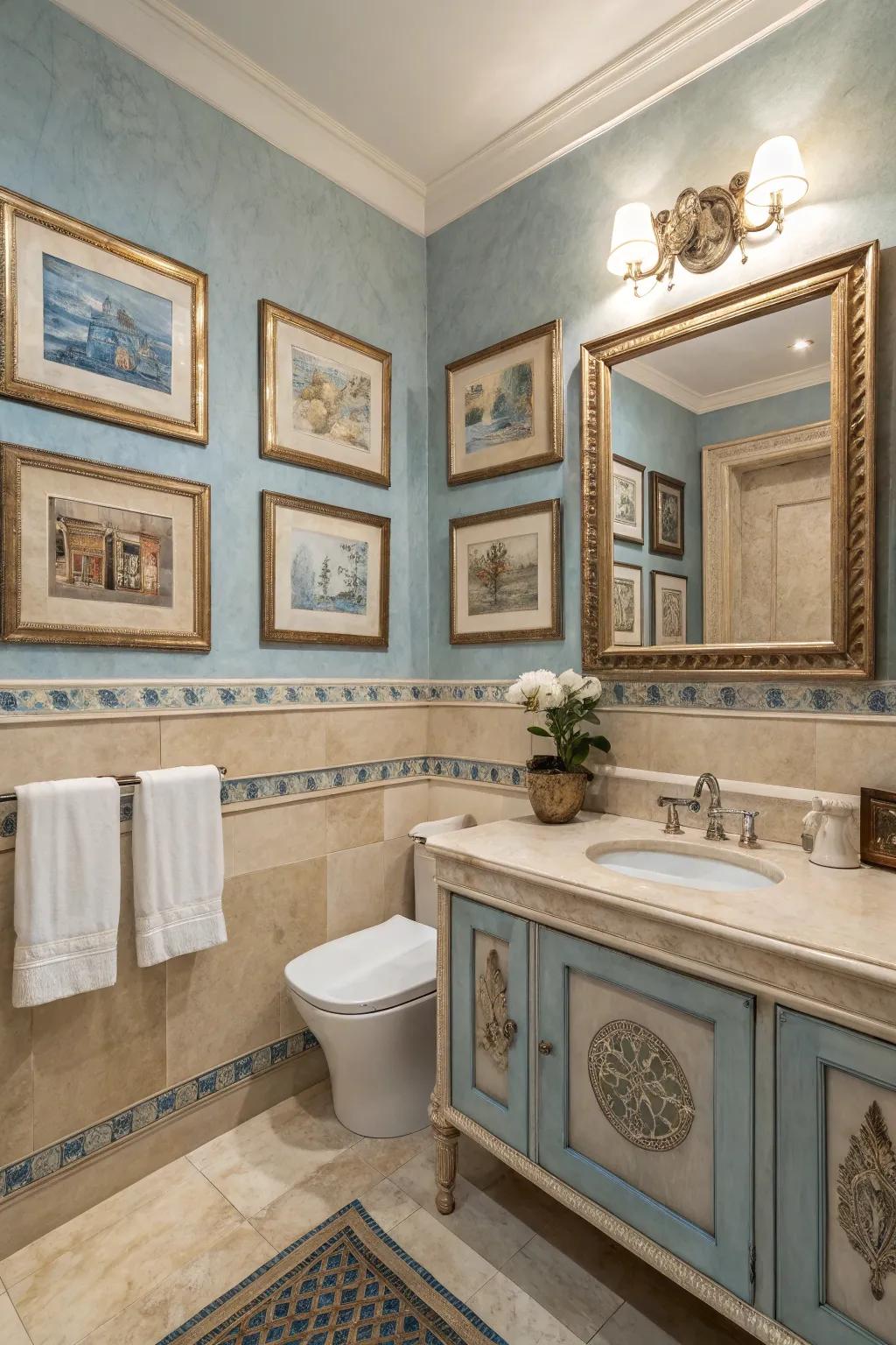 Sophisticate your space with classic art pieces.