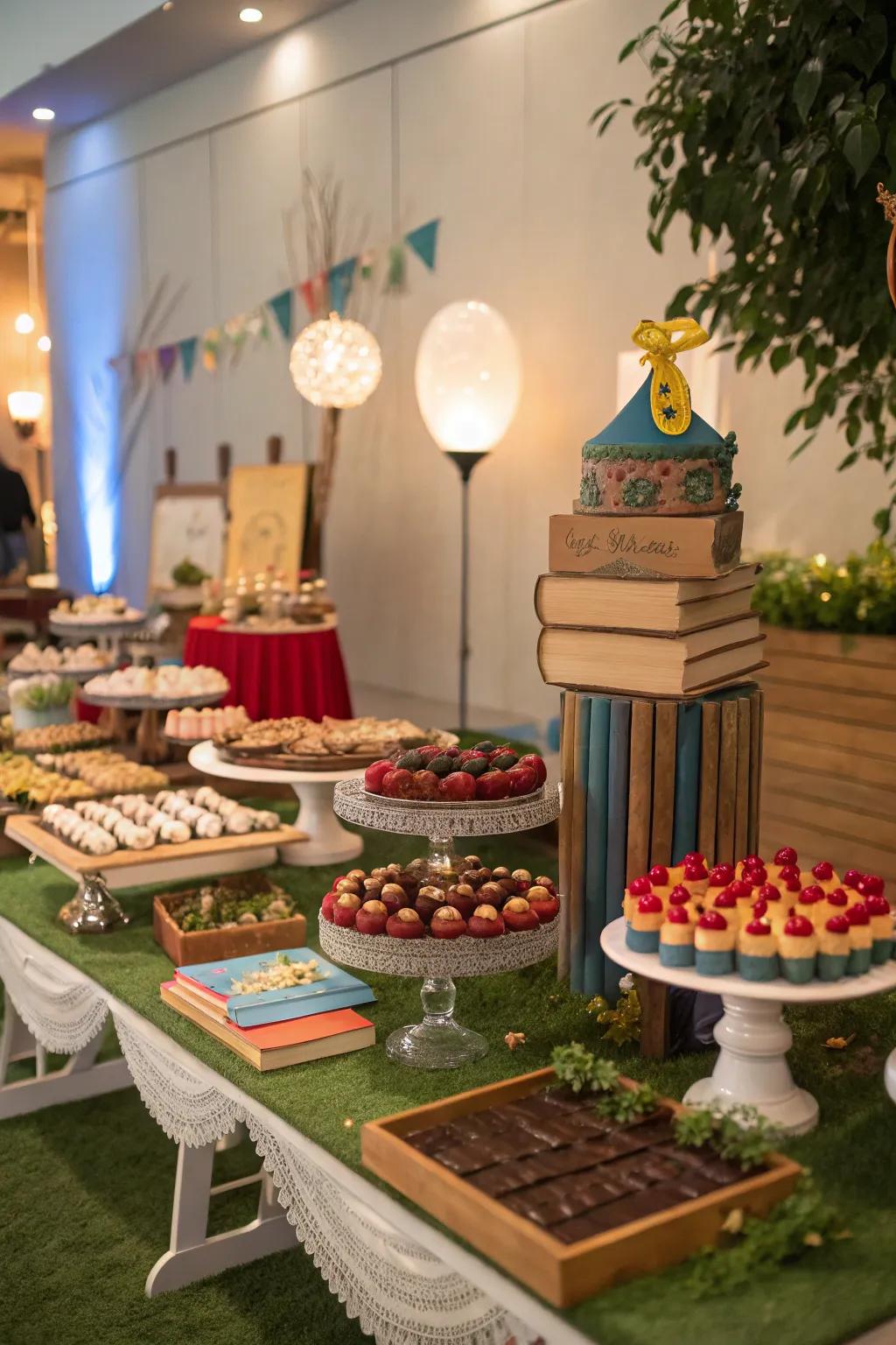 A themed buffet adds a storytelling element to your event.