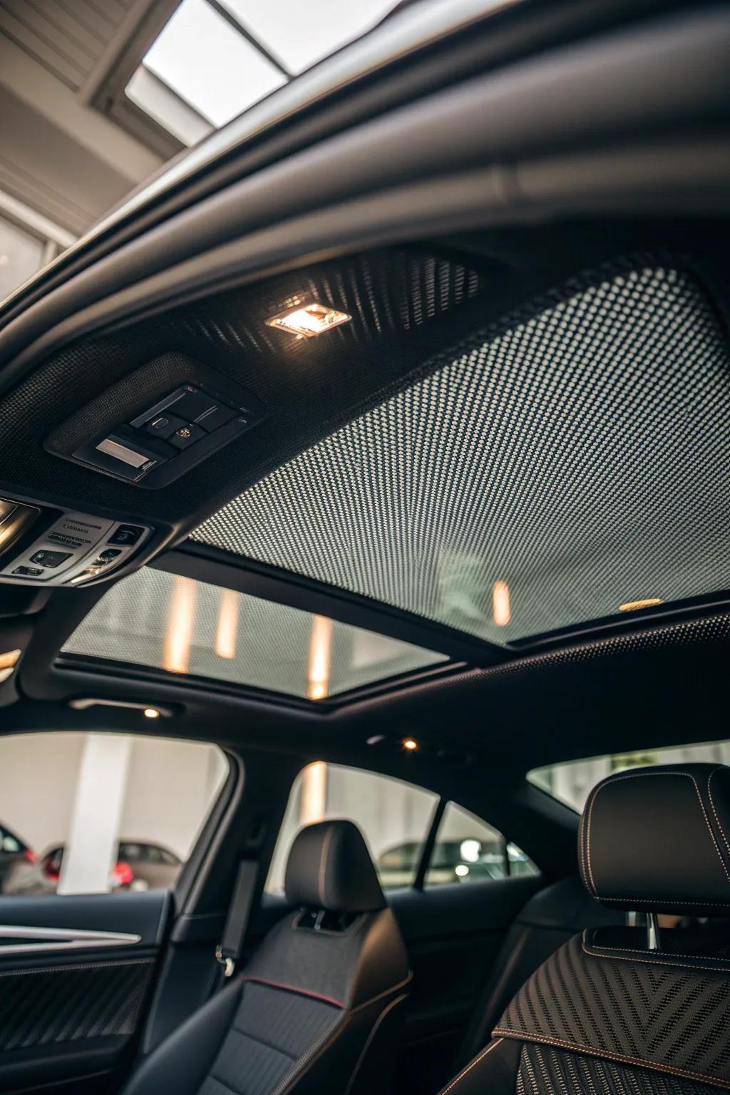 Transform your ride with a carbon fiber vinyl wrap for a sleek, sporty finish.