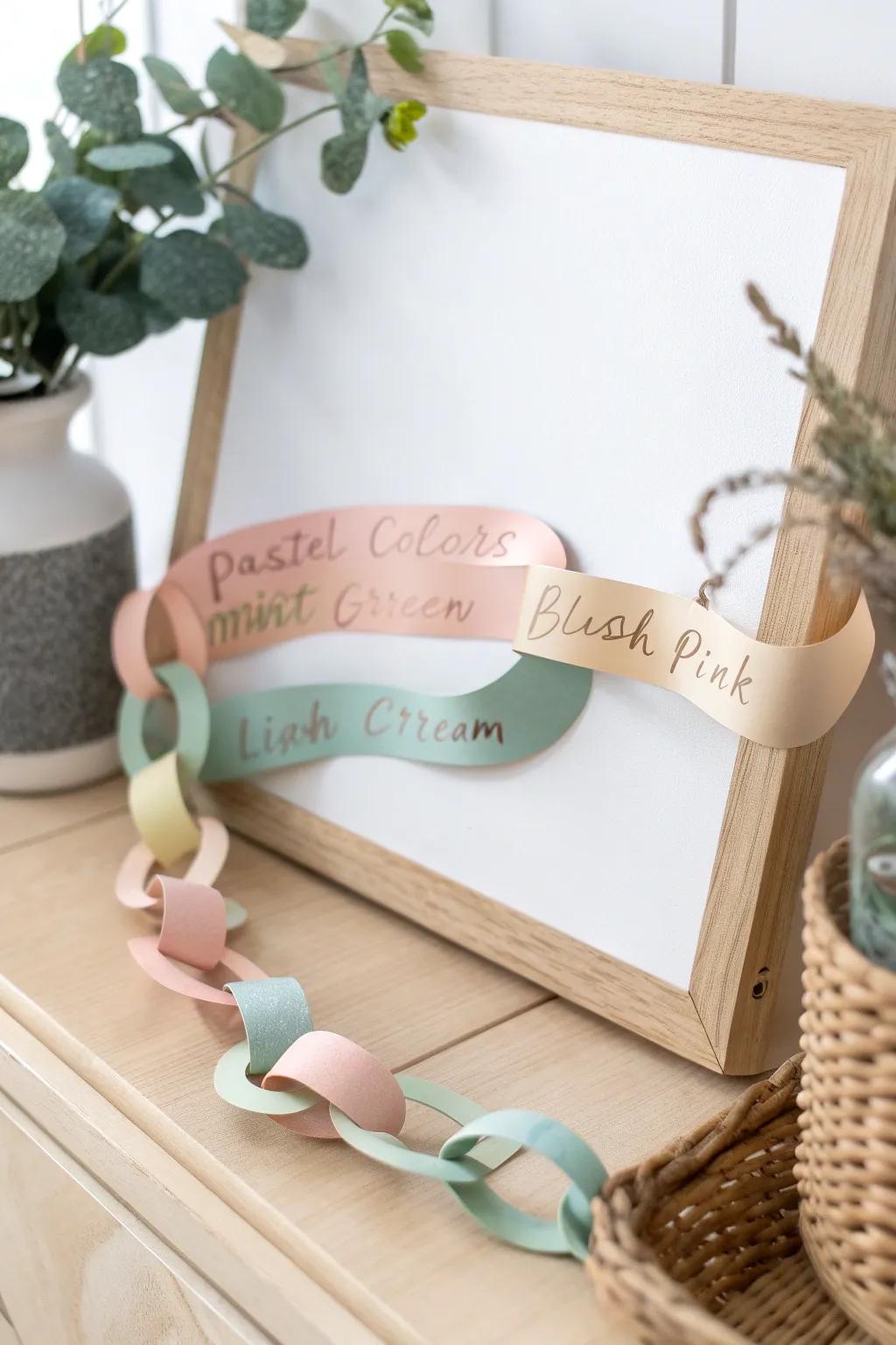 Spread warmth and kindness this holiday season with a charming paper chain of thoughtful deeds.
