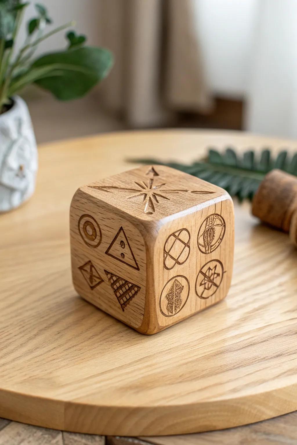 Elevate your game night with personalized, handcrafted dice that tell their own story.