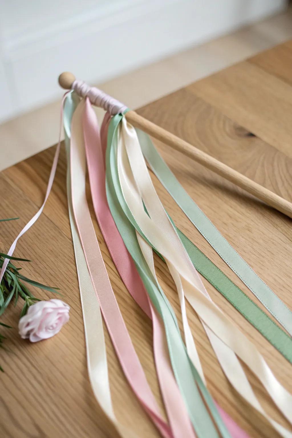 Whisker Wonderland: Create joy with this elegant ribbon dancer cat toy!