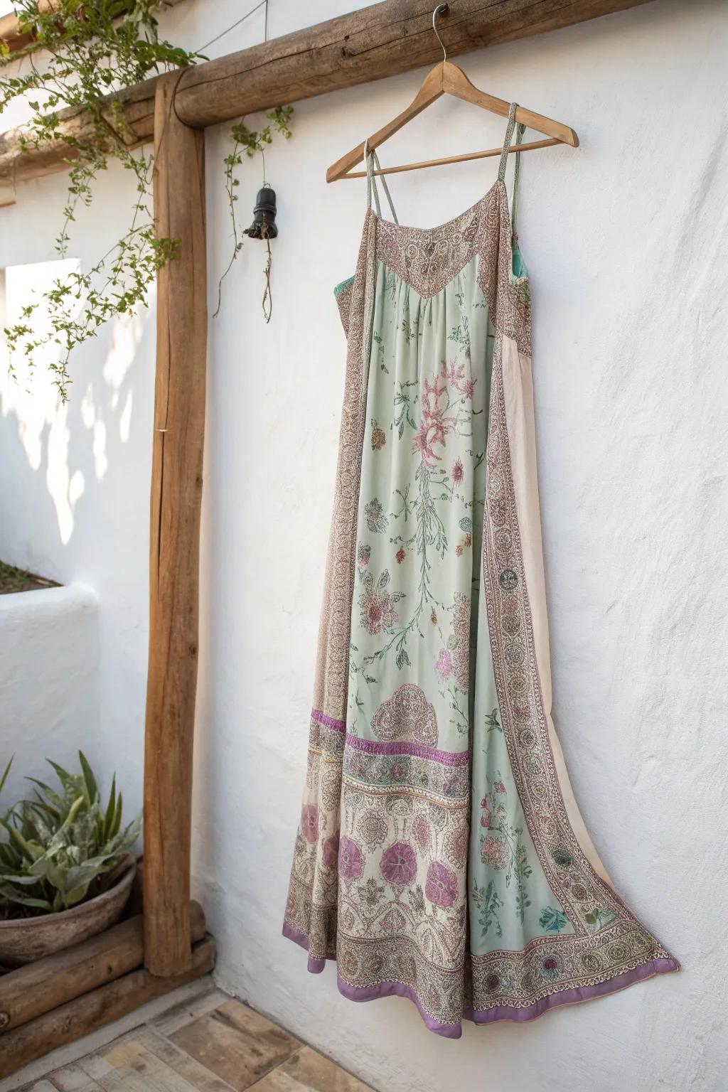 Embrace your inner earth goddess with nature-inspired prints. 🌿✨