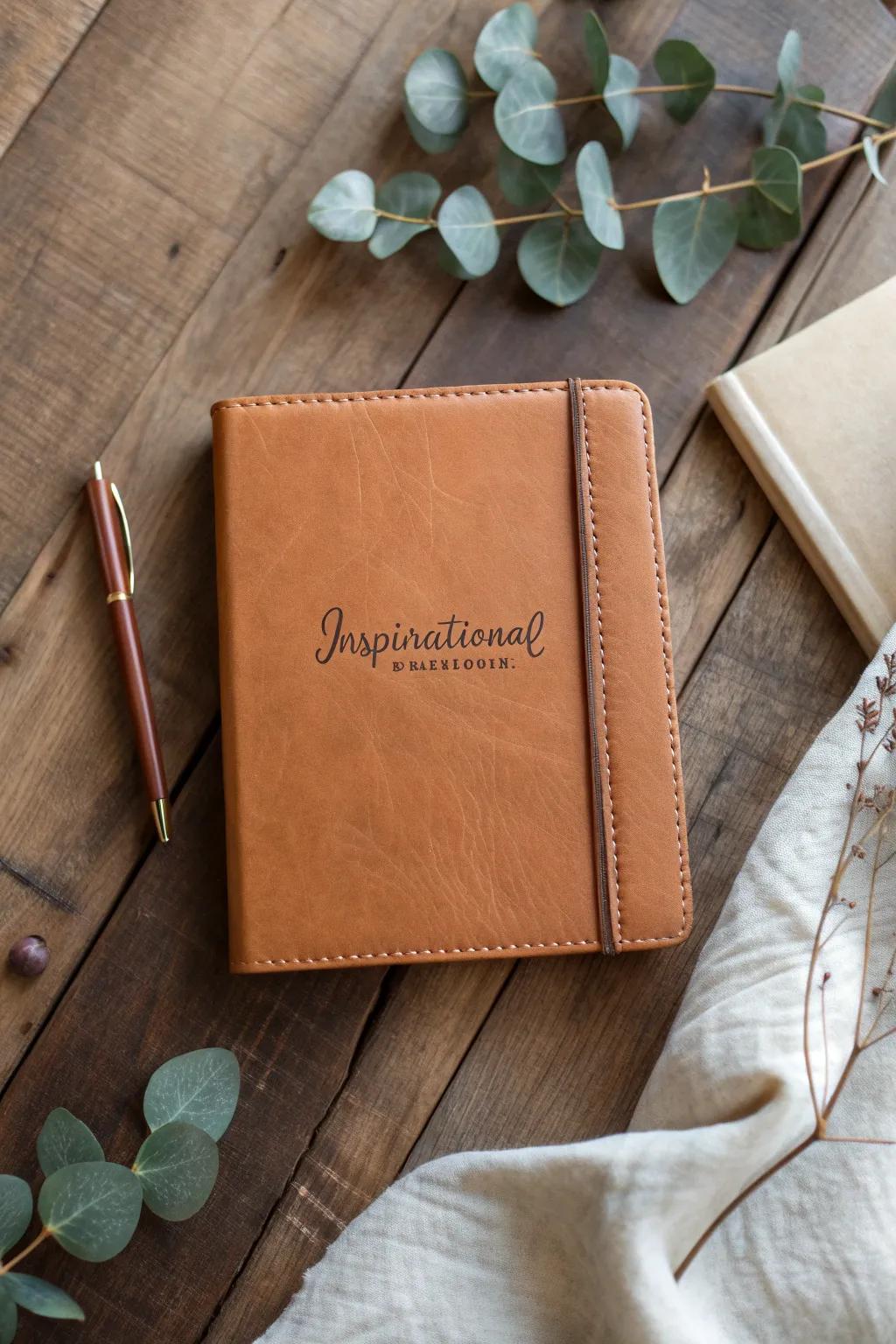Unleash your creativity with a journal that inspires every word. #MinimalistBeauty #InspiredWriting