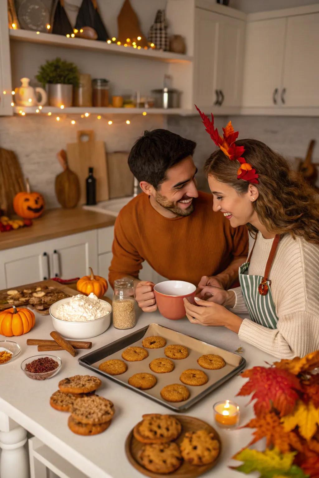 Bake and savor the flavors of fall with homemade cookies.