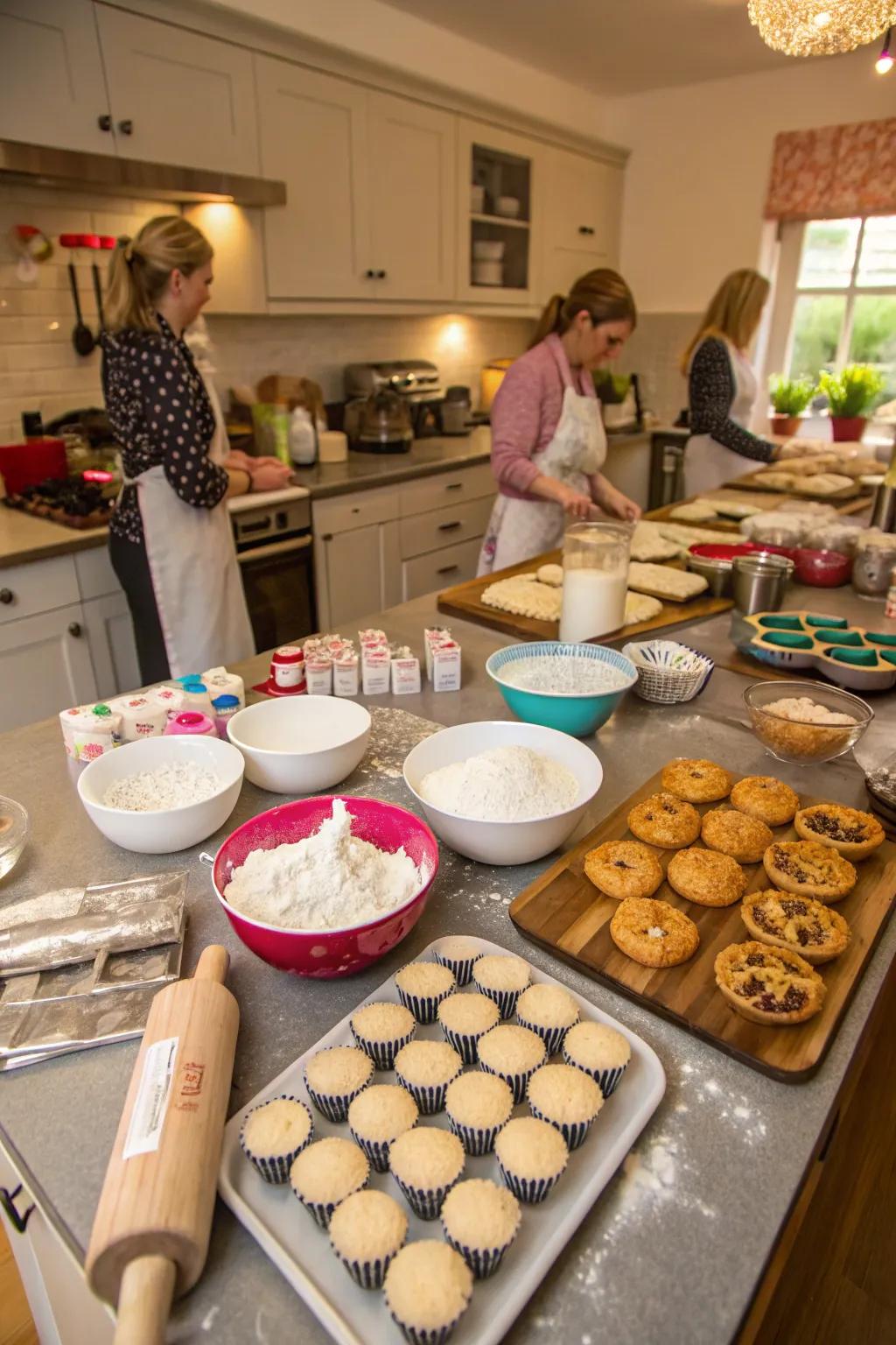 Whip up some fun with a delightful hen party bake-off.