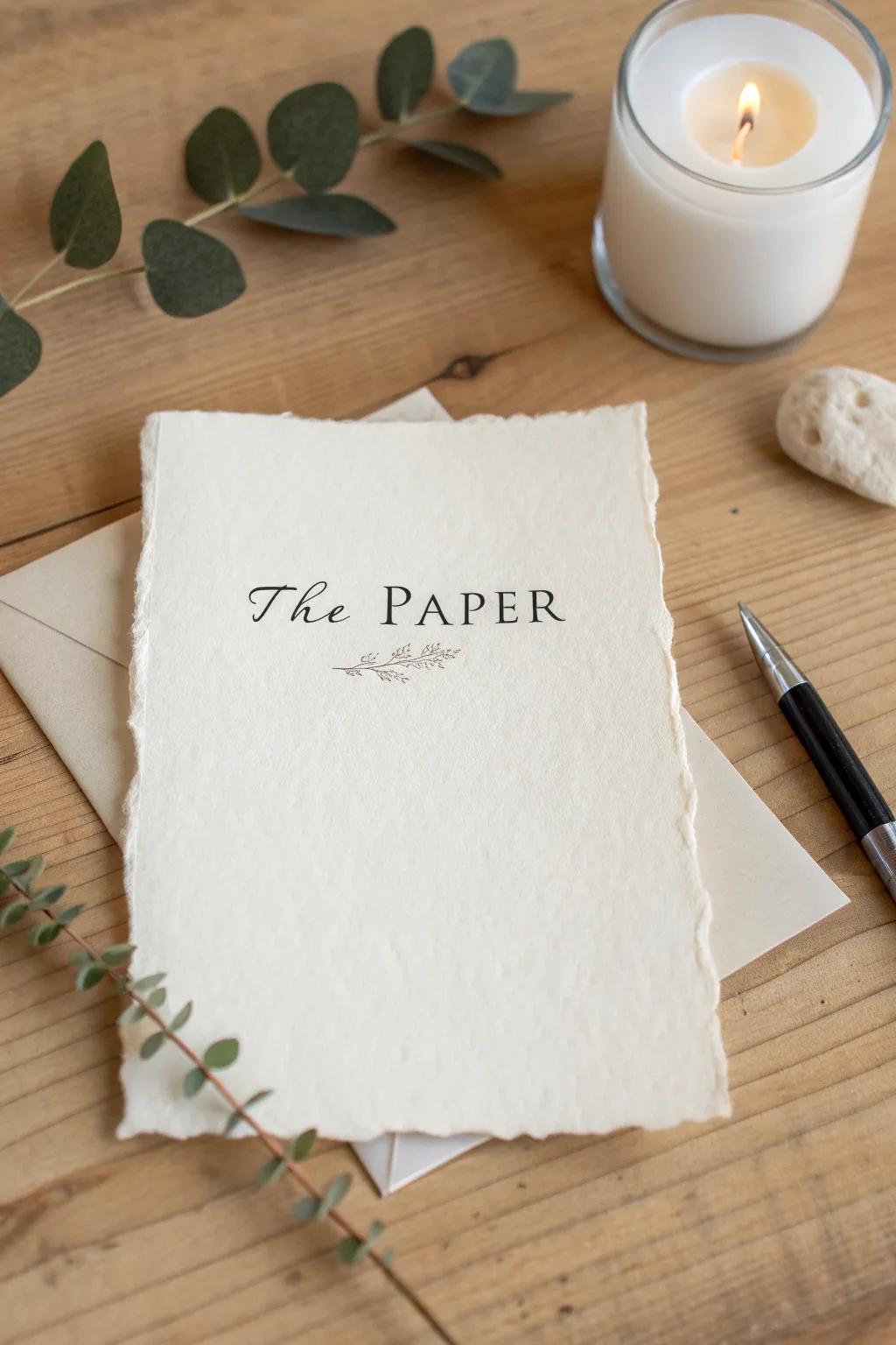 Capture the art of heartfelt communication with a beautifully handwritten letter.