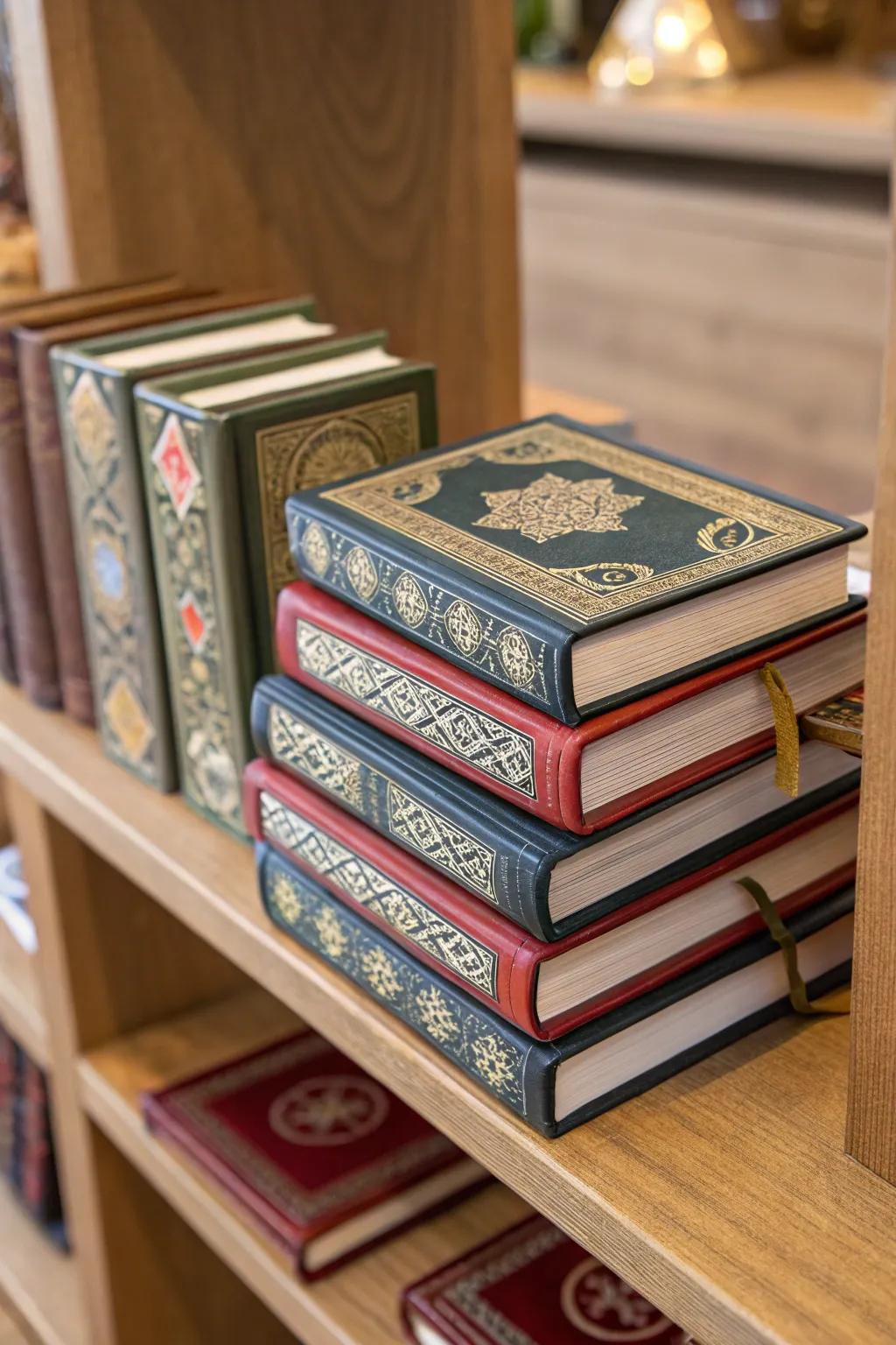 Miniature prayer books, offering a meaningful touch to baptism celebrations.