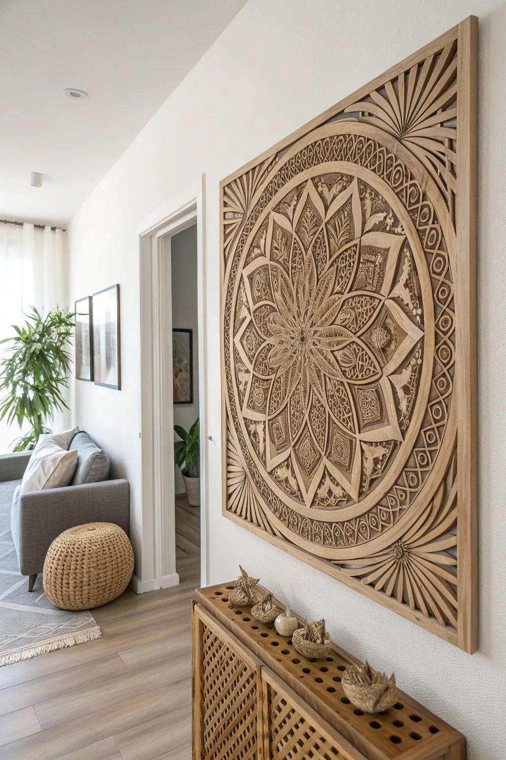 Transform your space with the natural elegance of decorative plywood panels.