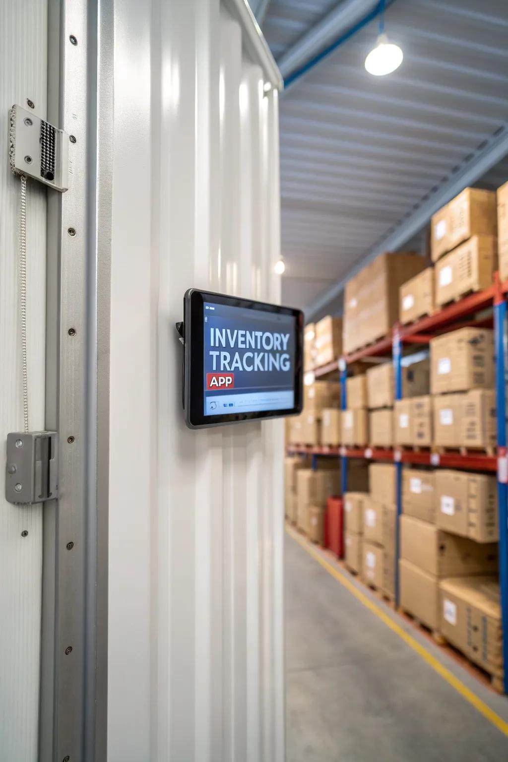Streamline your storage with smart inventory tracking.