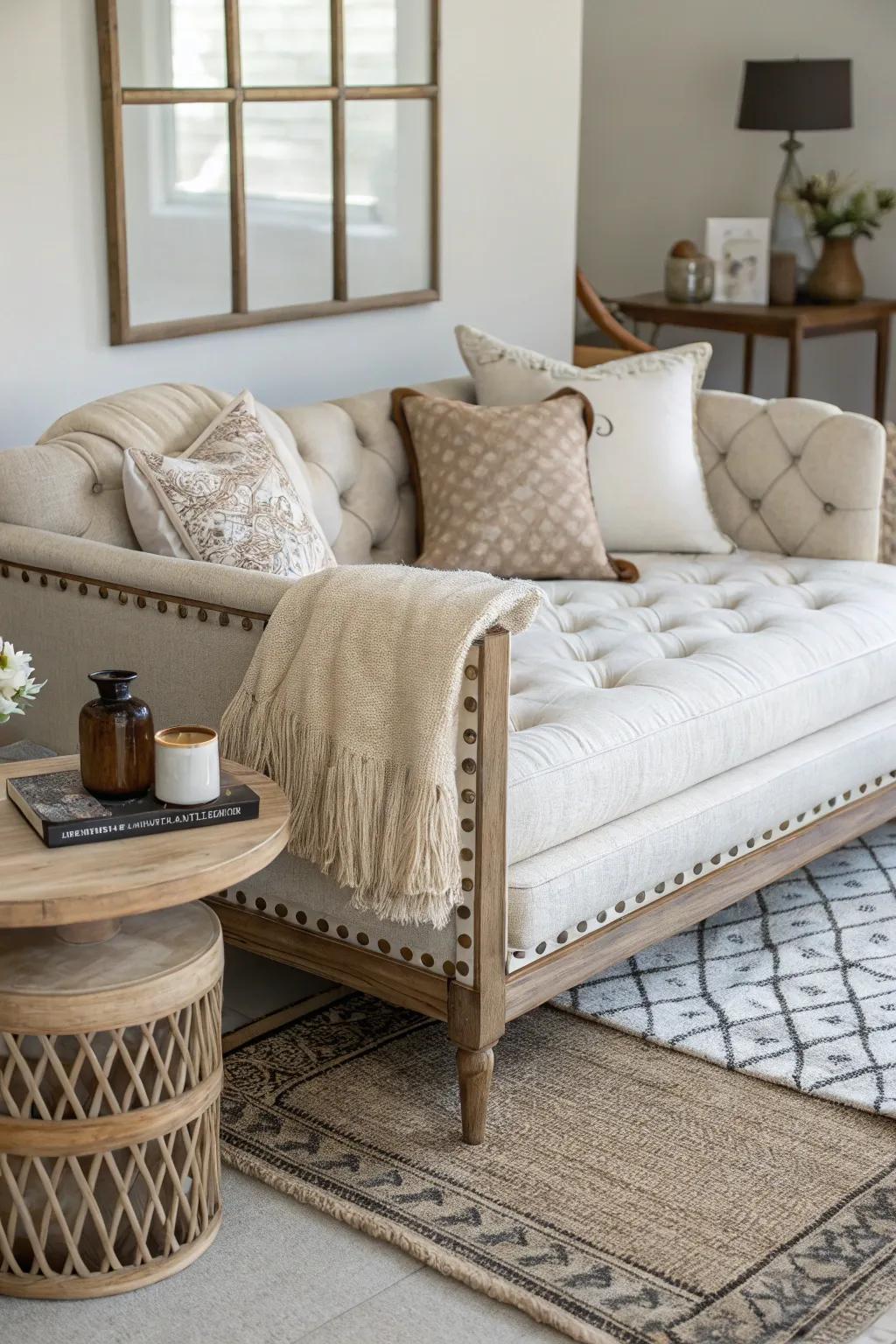 Create a versatile space with the elegance of a daybed.