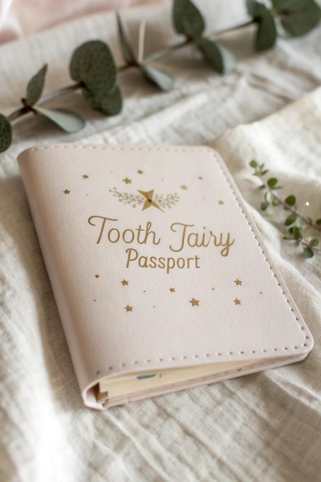 Capture the magic of childhood with a Tooth Fairy Passport, a timeless keepsake for every lost tooth.