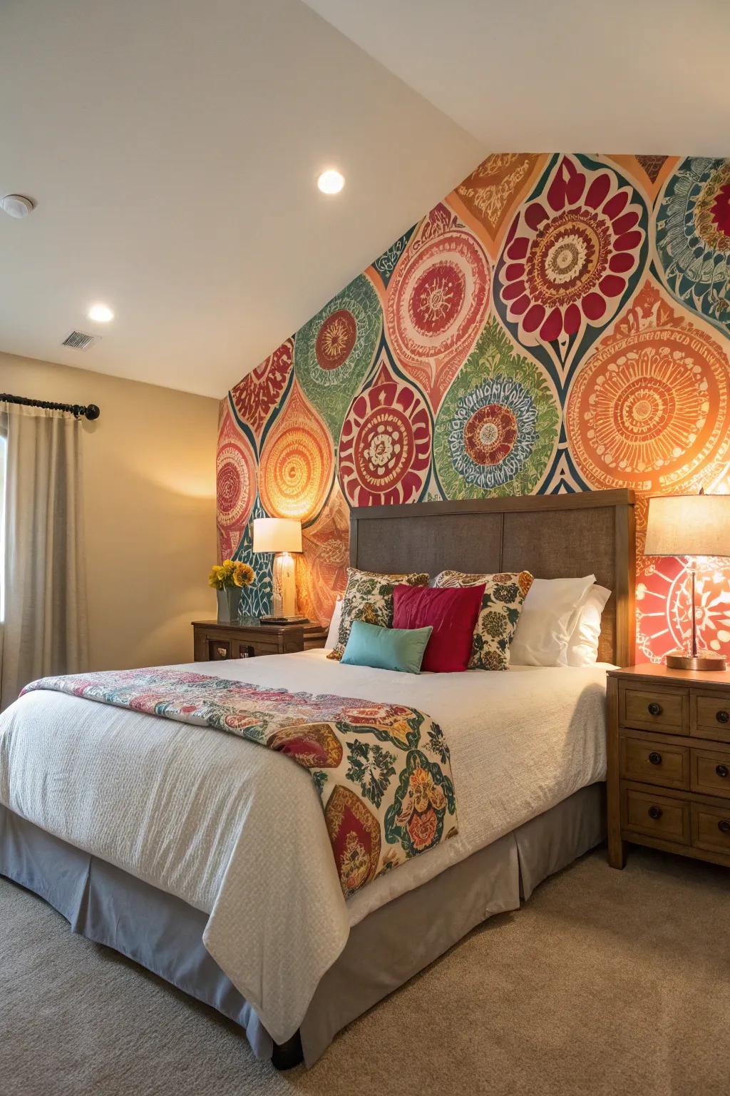Accent walls make bold and stylish statements.