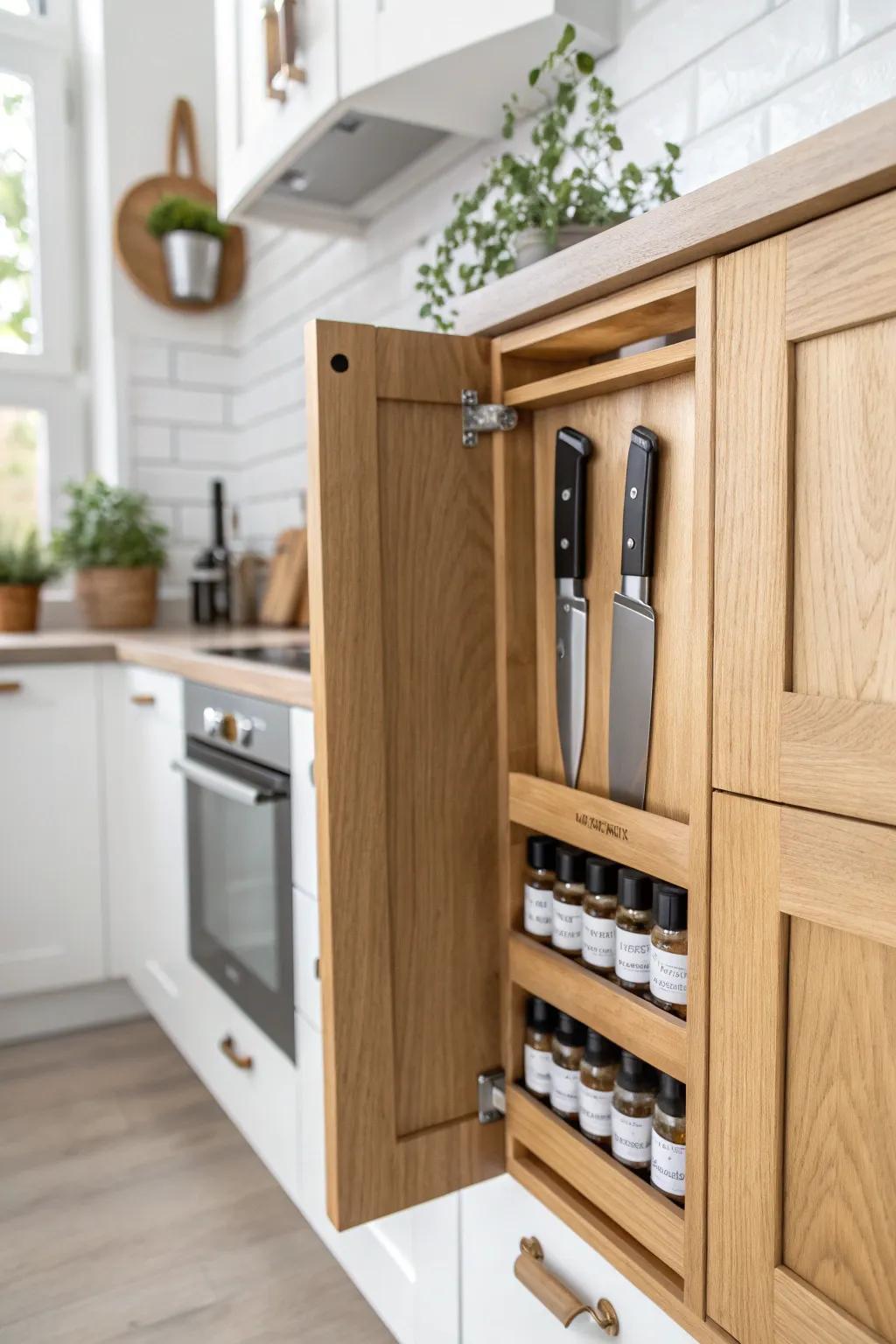 Transform your kitchen with smart, stylish storage solutions. #UpcycleElegance #MagneticMagic