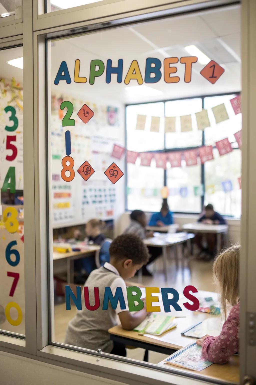 Educational clings make learning interactive and fun.