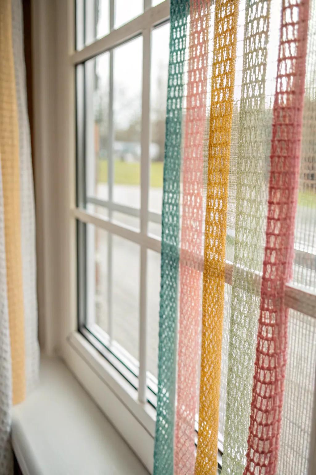 Transform your space with vibrant fabric wall art: a creative blend of color and craftsmanship.