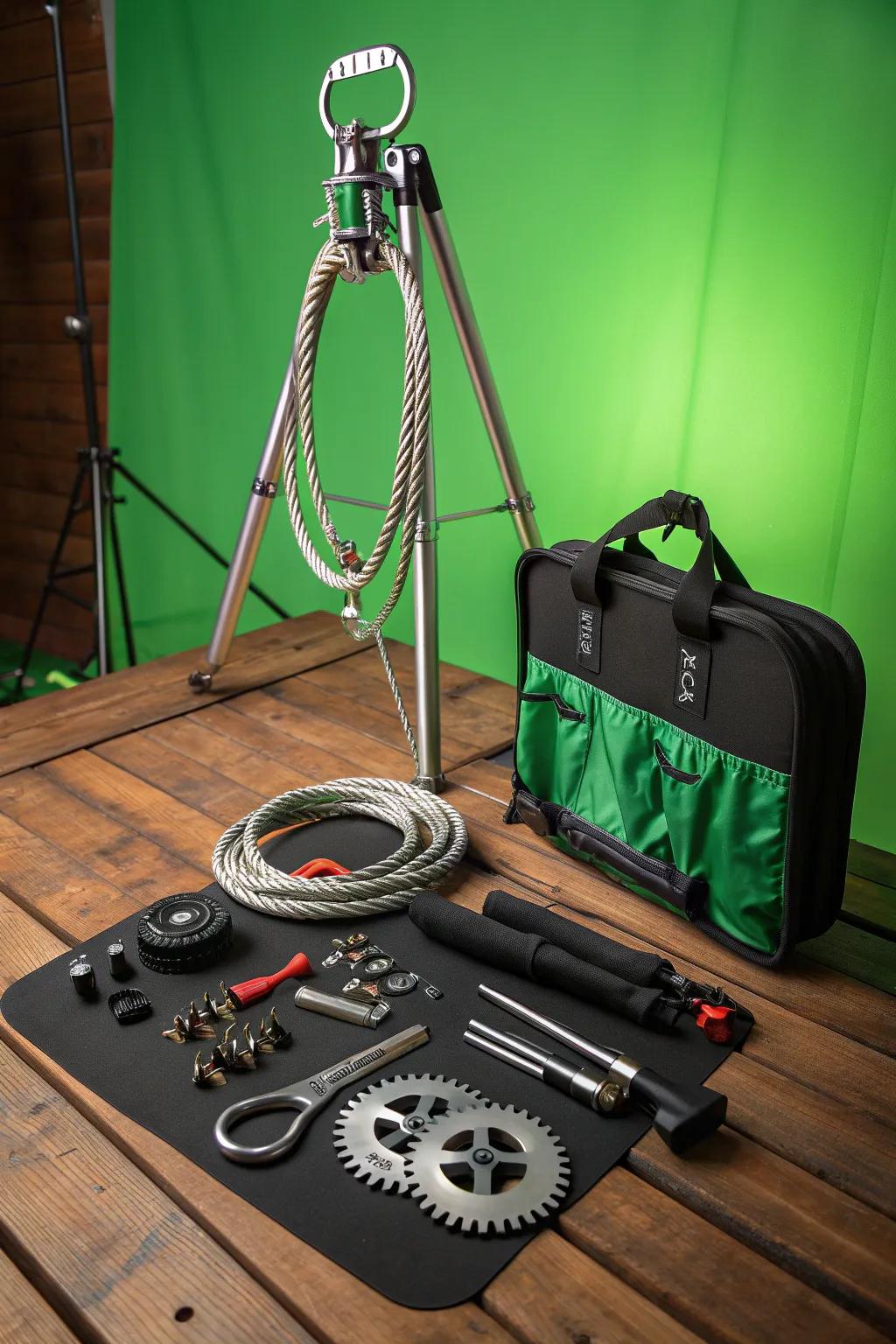 Adventure on the go: Unleash the thrill with a portable zipline kit, perfect for any terrain.