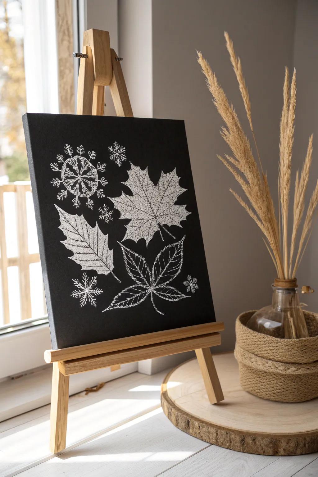 Embrace the seasons with art that warms your heart.