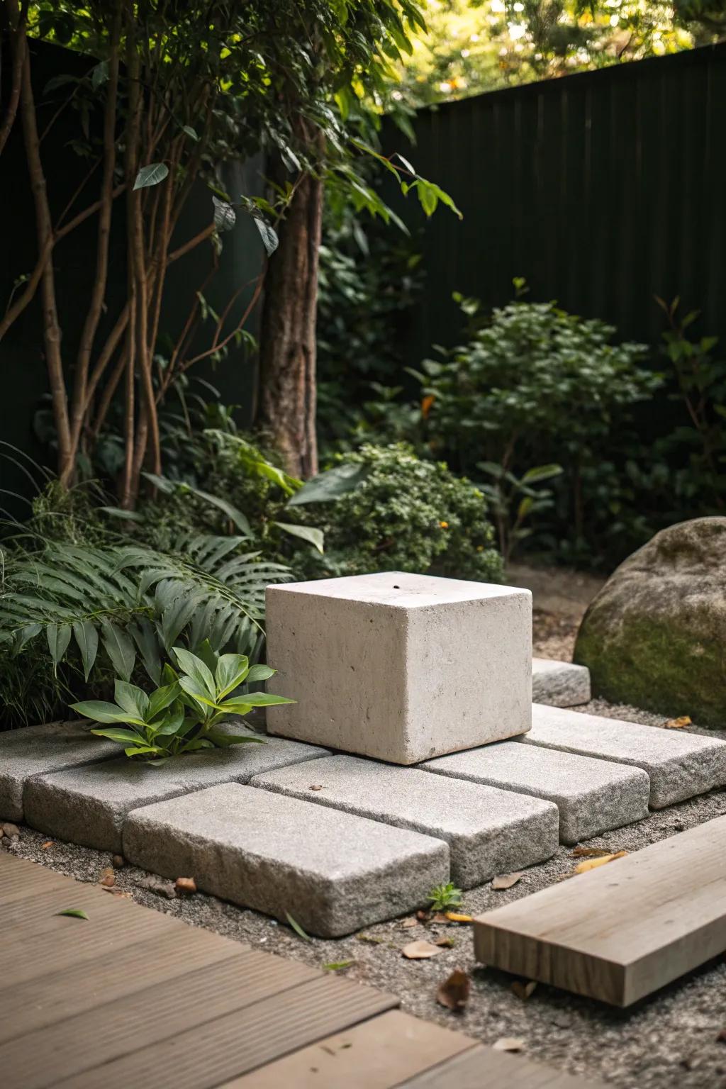 Find your inner peace in this crafted Zen oasis, where simplicity meets serenity.