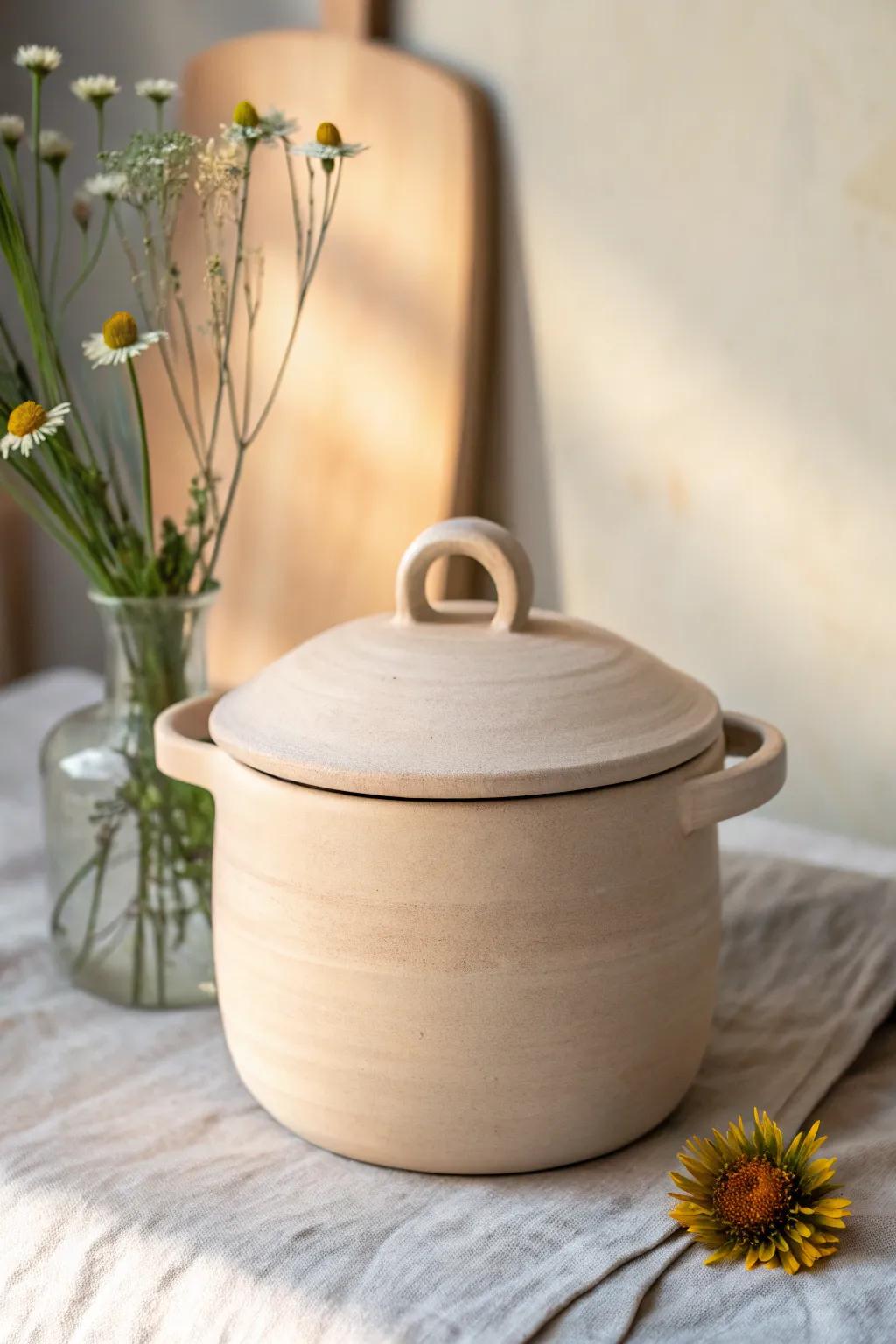 Discover the secret elegance—where minimalism meets mystery in our handcrafted hideaway pots.