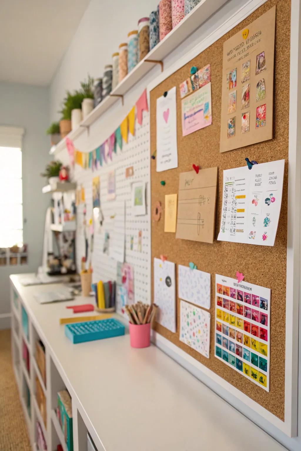 Interactive boards keep ideas visible and dynamic.