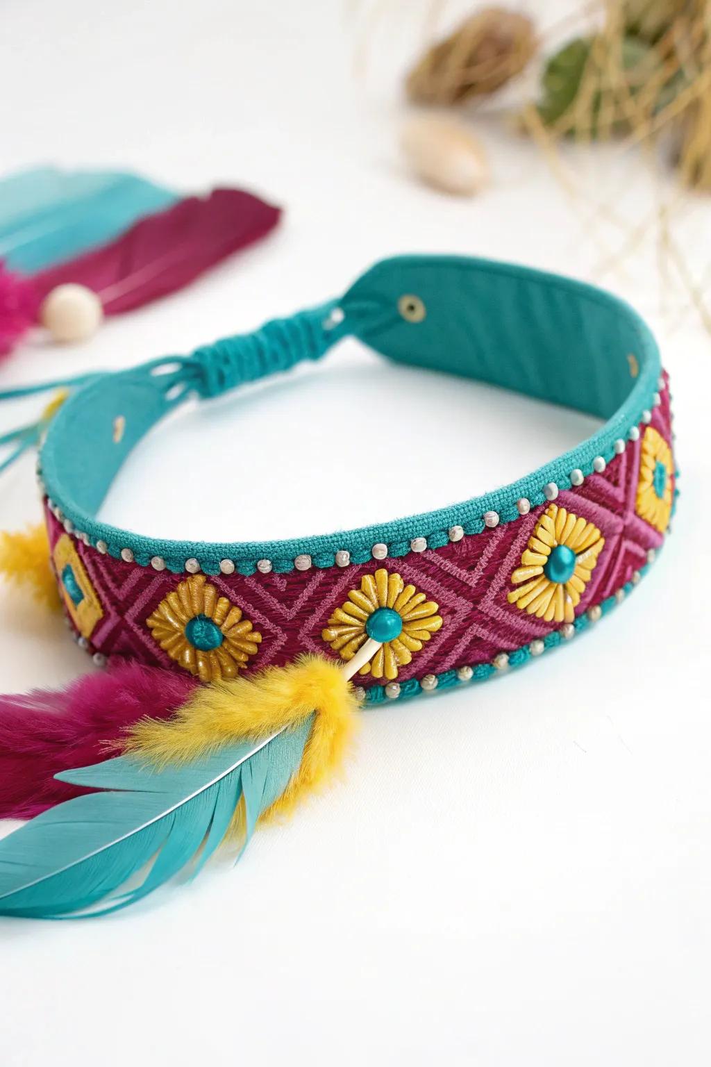 Embrace the spirit of togetherness with a touch of boho elegance. Perfect for your next group costume adventure!