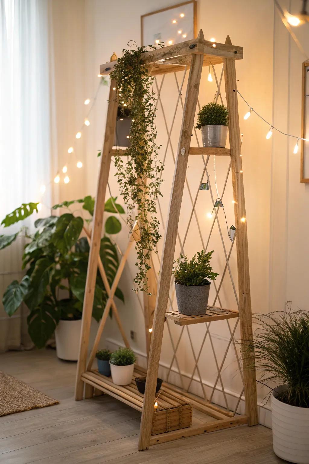Transform your space with trellis sophistication—where minimalist design meets boho elegance.