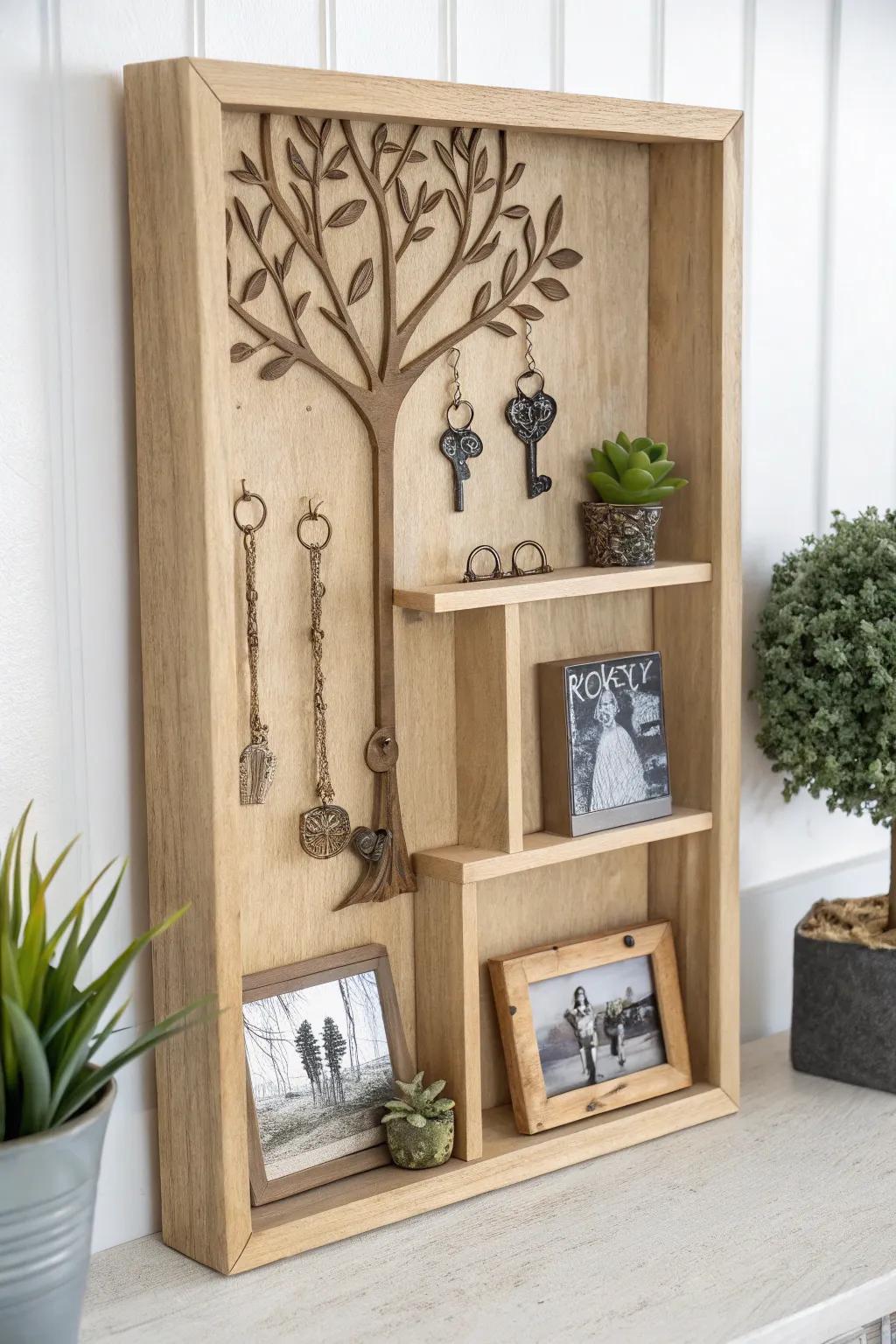 Craft your family's story into a stunning shadow box display. A blend of simplicity and vibrant details brings your heritage to life.