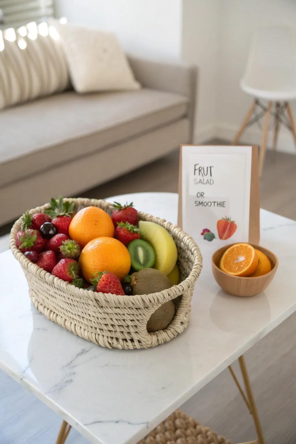 Elevate your gifting with a touch of DIY delight and vibrant fruit artistry!