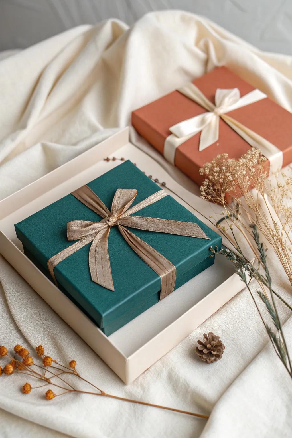 Elevate your gift-giving with these stunning DIY paper gift boxes. A perfect blend of simplicity and elegance, crafted with love.
