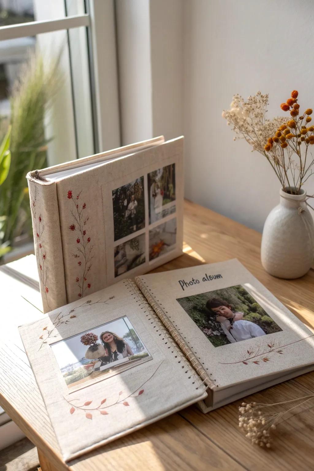 Capture your cherished memories in a beautifully crafted DIY photo album, where simplicity meets heartfelt elegance.