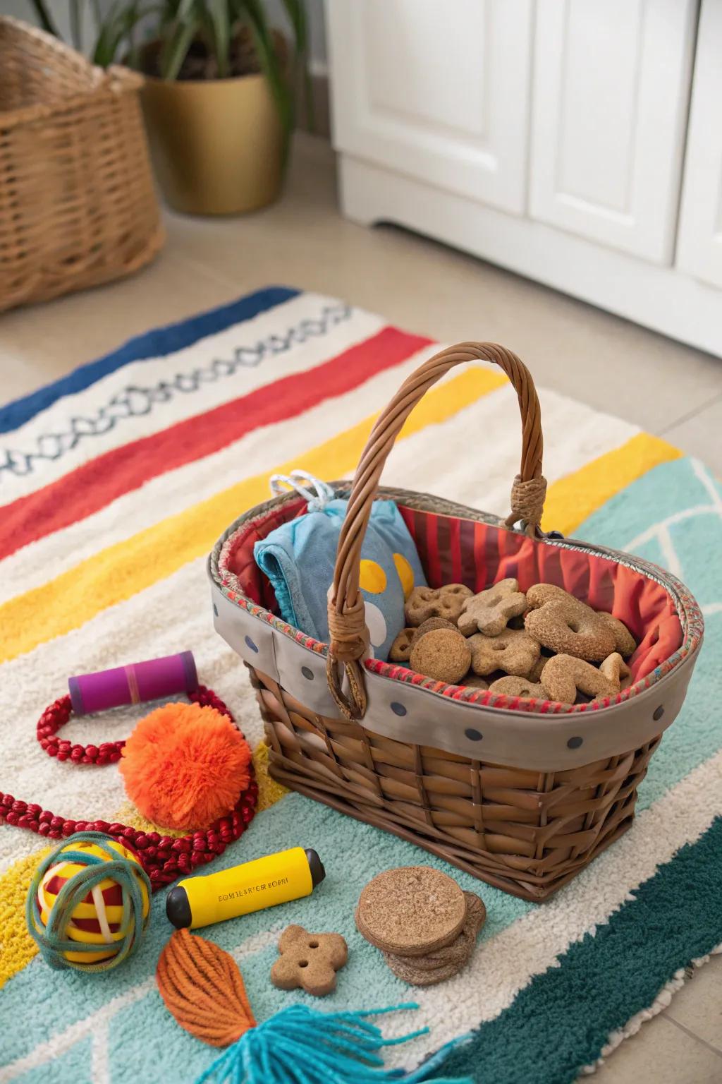 A thoughtful gift for the host and their beloved pets.