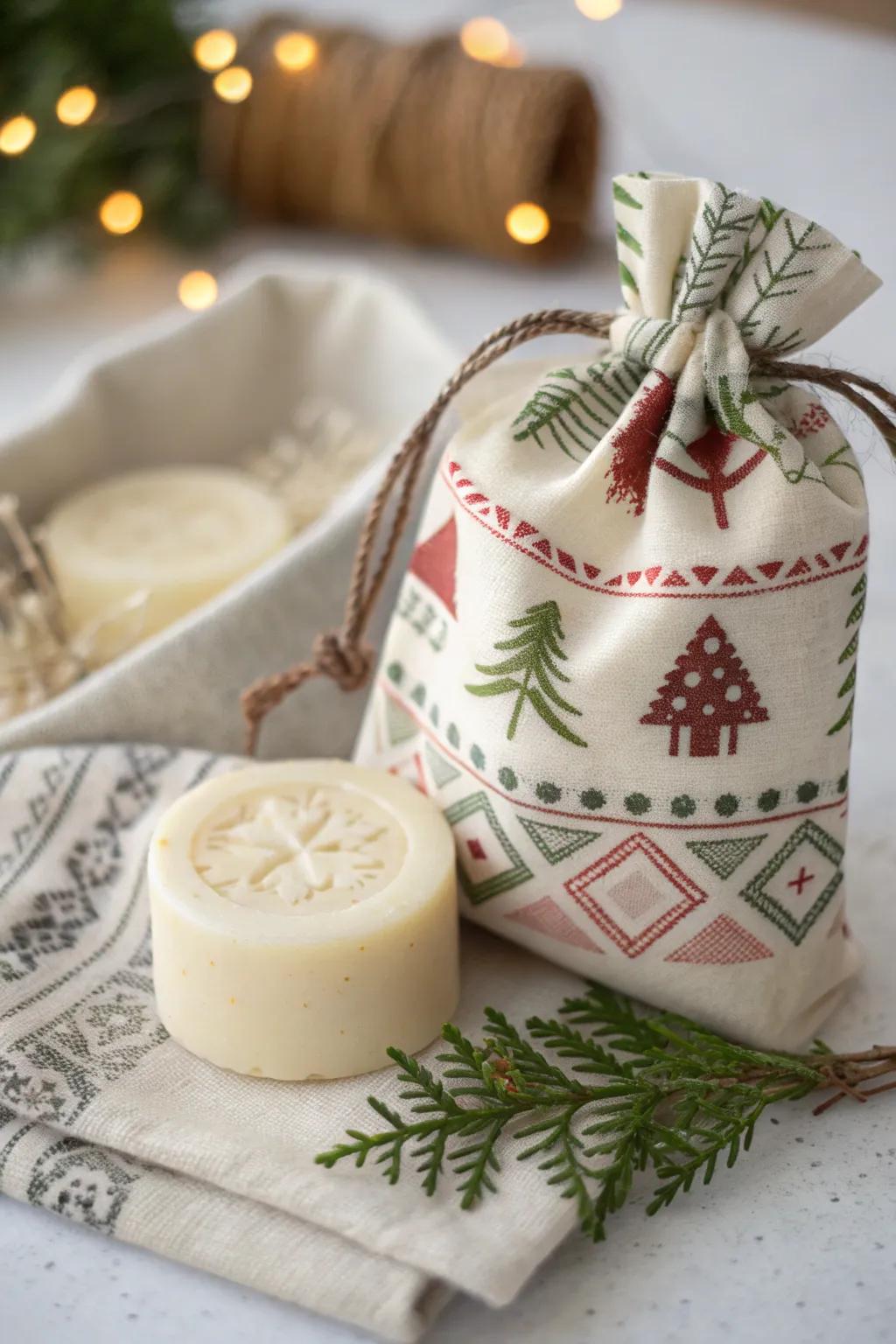 Embrace the season with chic holiday-themed lotion bar packaging that speaks to your love for minimalist design and natural beauty.