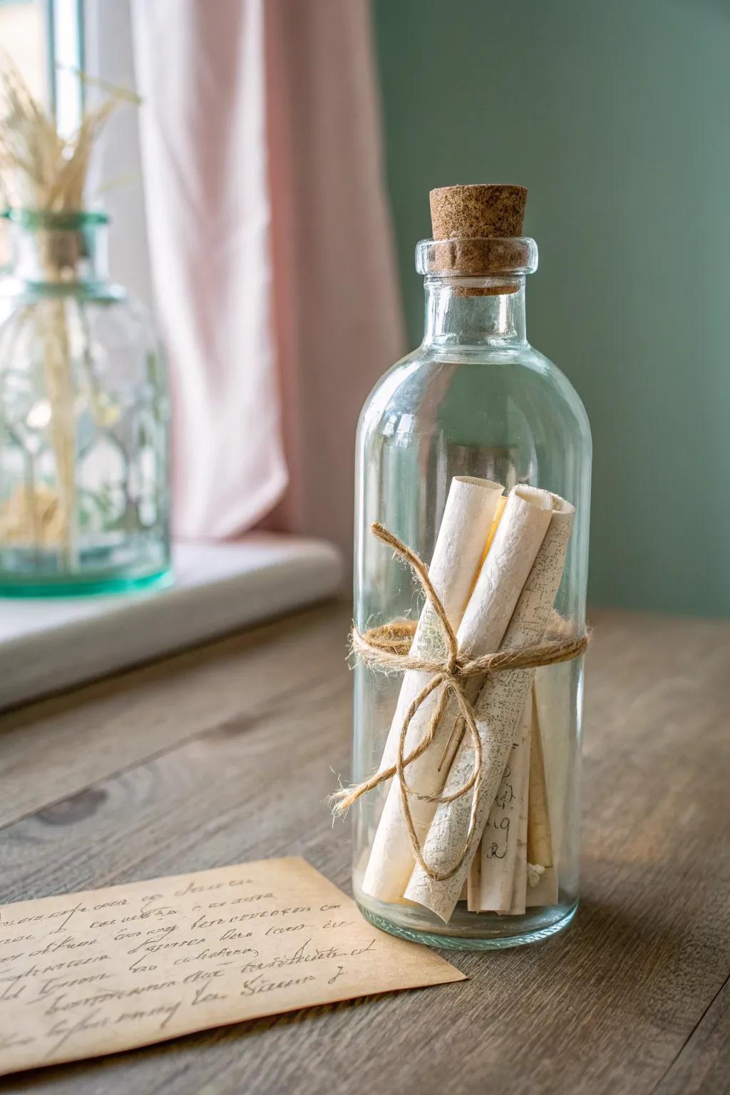Capture life's wisdom in a bottle—simple, elegant, and timeless.