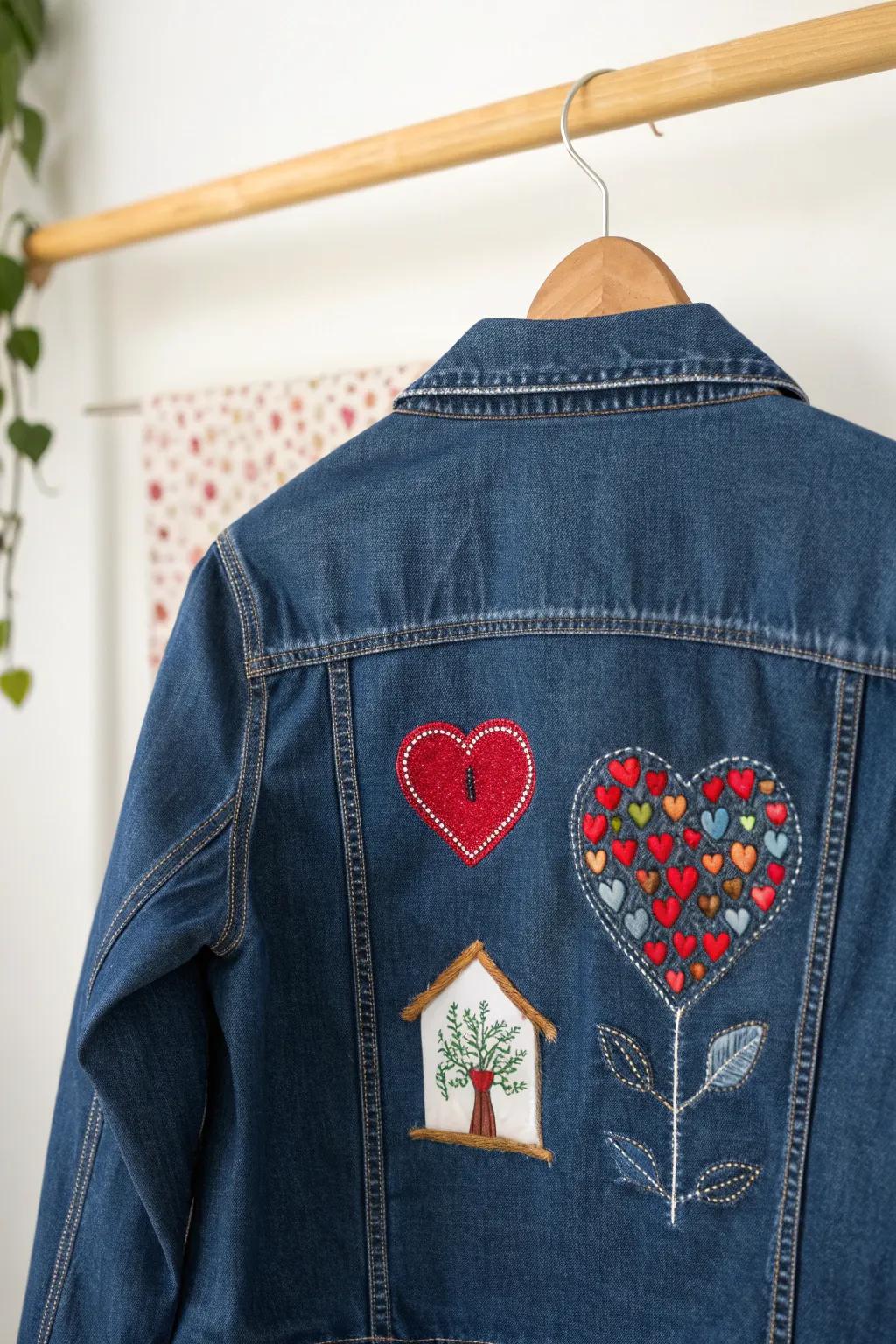 Create a family heirloom with every stitch. Transform your jacket into a canvas of cherished memories.