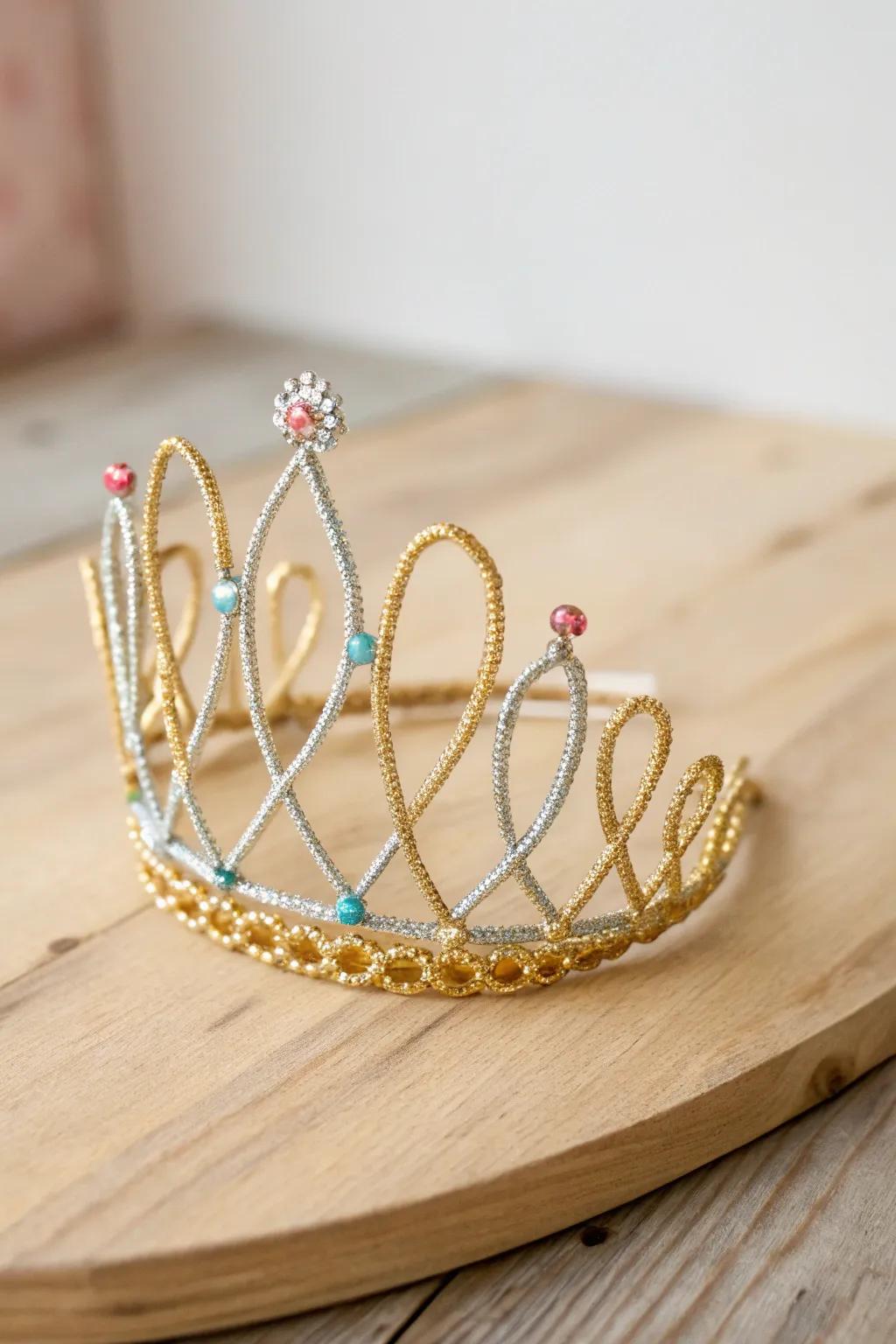 A touch of sparkle and elegance—handcrafted tiaras for your inner princess.