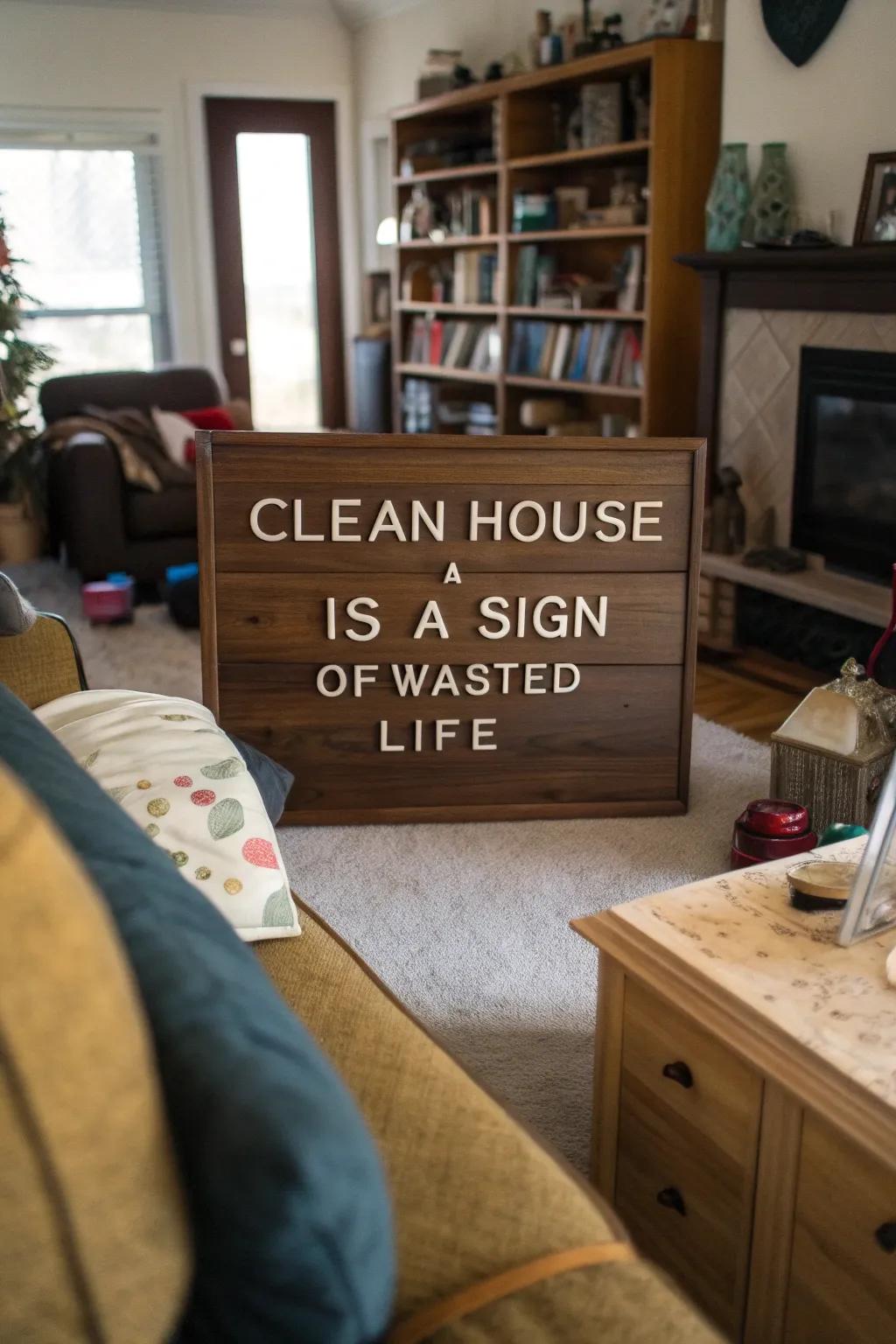Embrace the beautiful mess of everyday life.