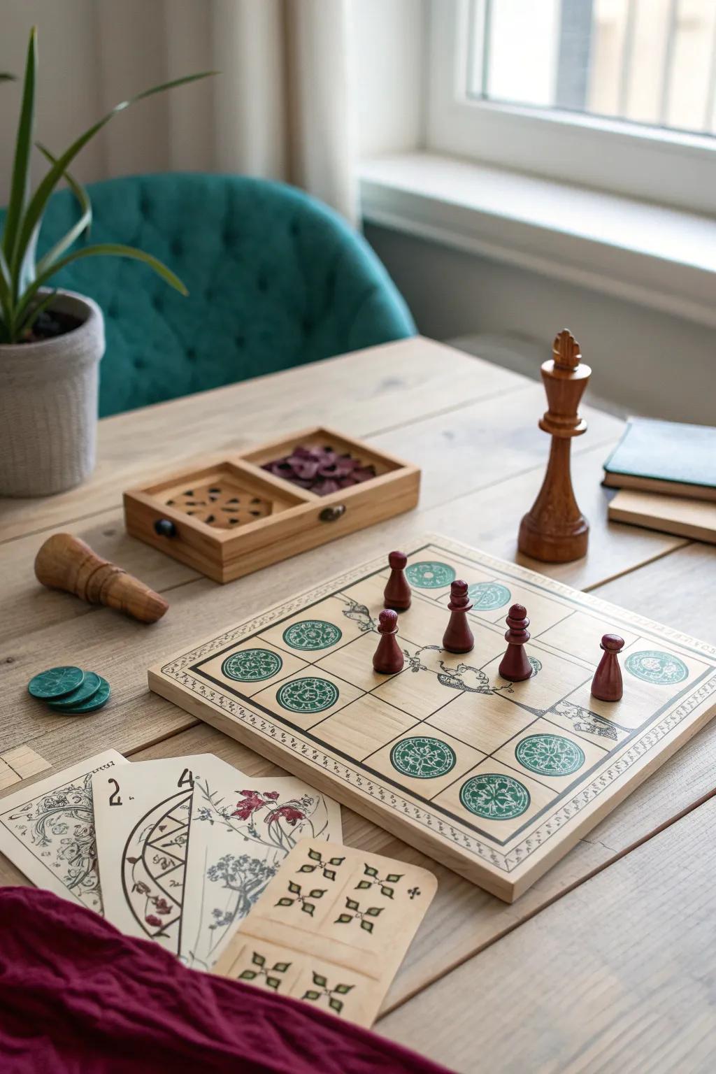Unravel the mystery with style: Dive into the world of handcrafted detective board games. 🕵️‍♀️✨