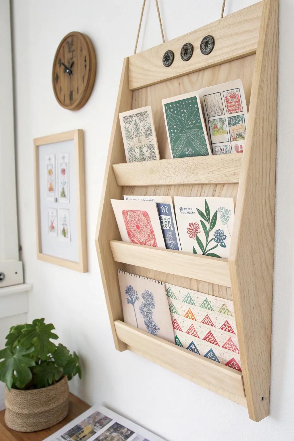 Elevate your stamp organization with minimalist charm and vibrant elegance.