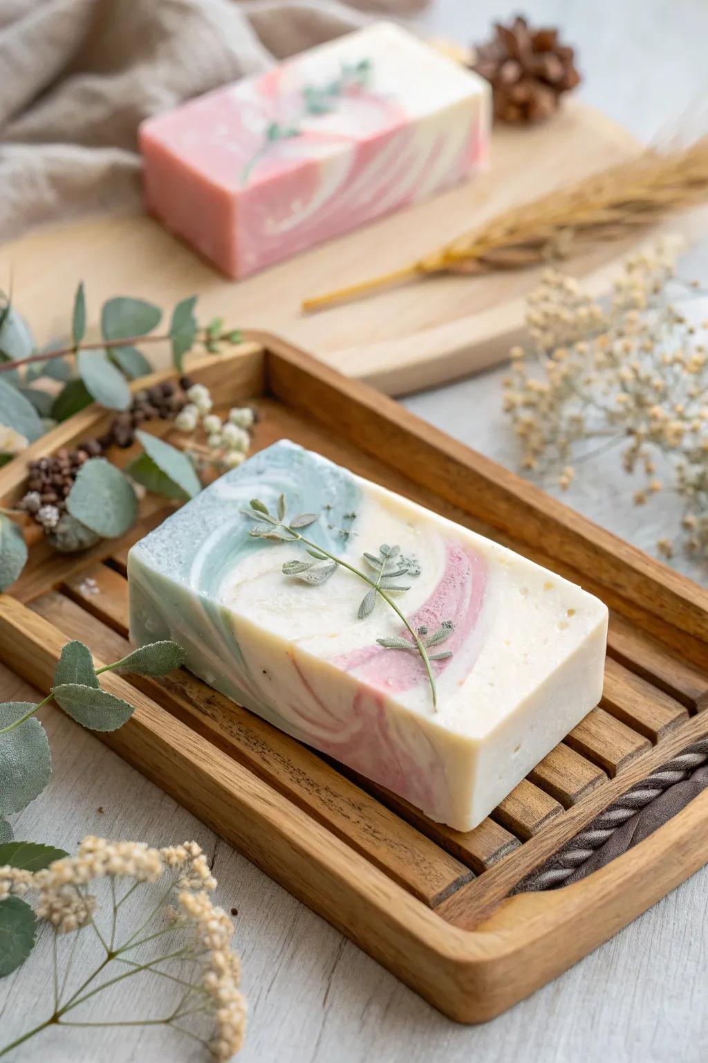 Elevate your senses with handcrafted soap bars that blend beauty and purpose. Perfect for those who cherish simplicity and artistry.